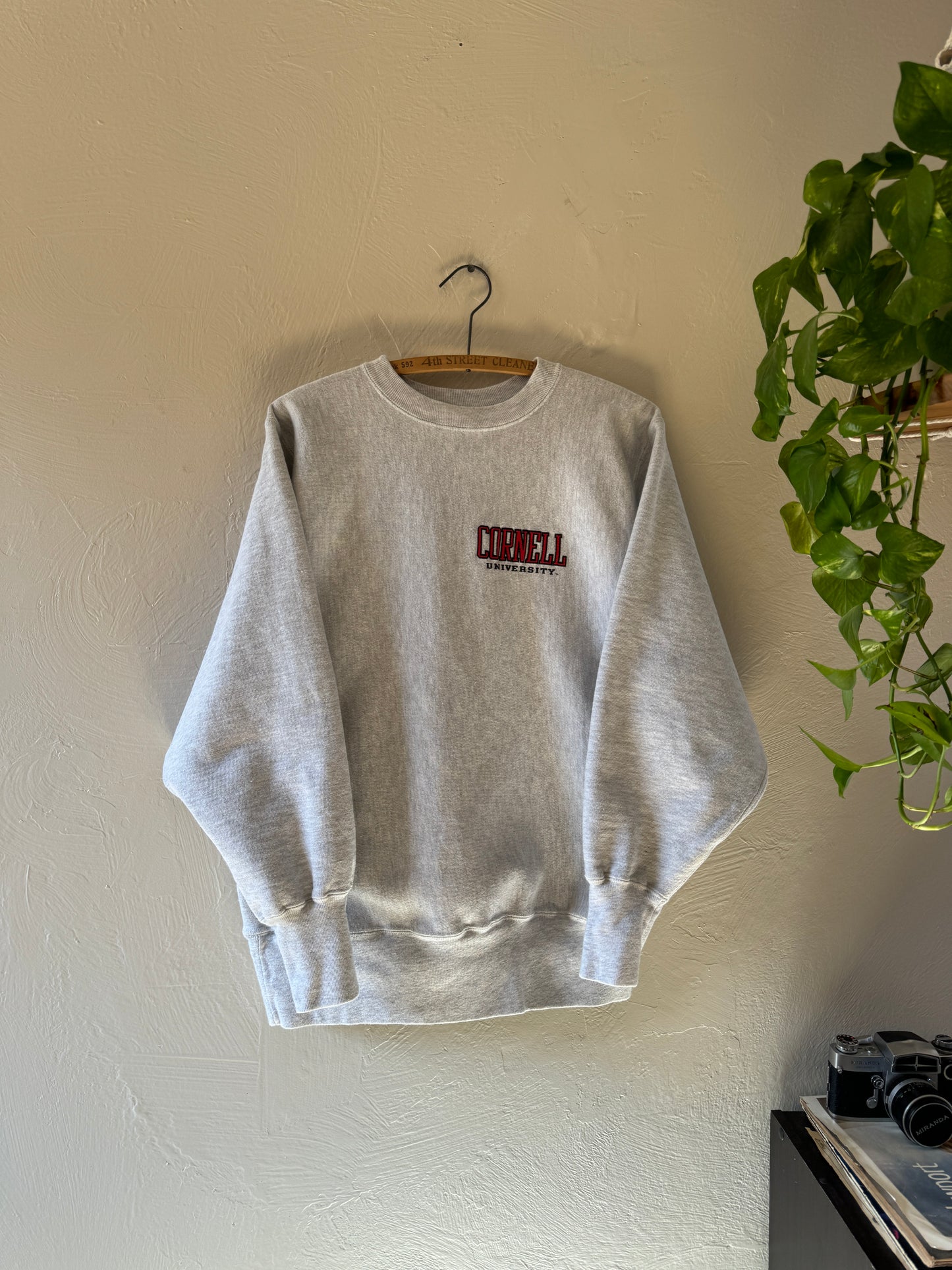 1990s Champion Reverse Weave Cornell University Crewneck Sweater