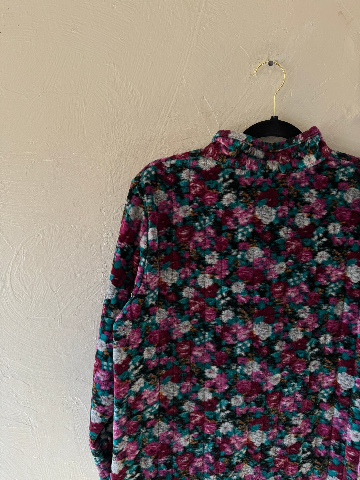 1960s Velvet Floral Jacket