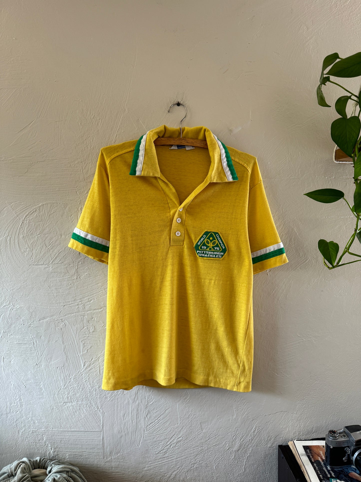 1970s Spalding Tennis Championship Polo T-Shirt