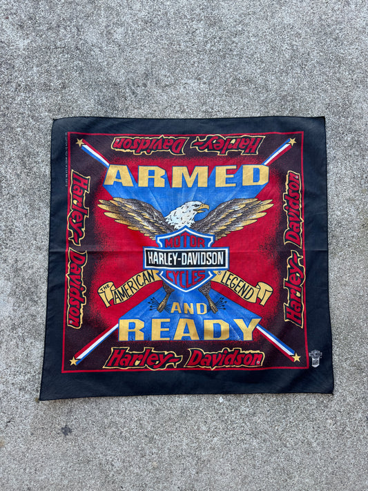 1990s Harley Davidson Bandana (4)