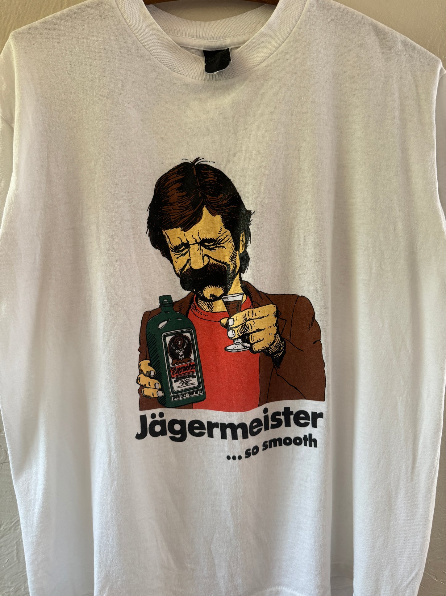 1980s Jägermeister So Smooth Alcohol T-Shirt