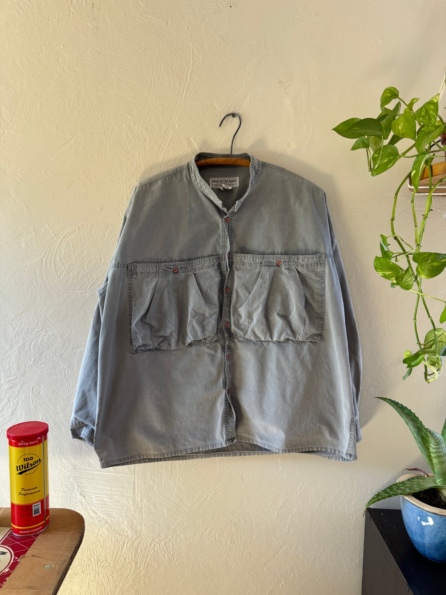 1980s Big Pocket Button Up Shirt