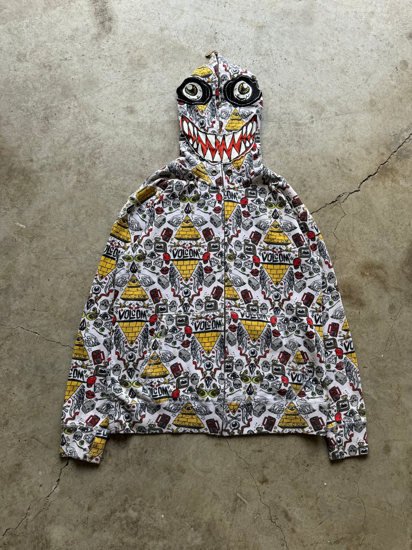 Y2K Volcom X Ryan Sheckler Jesse Pinkman AOP Jacket Hoodie