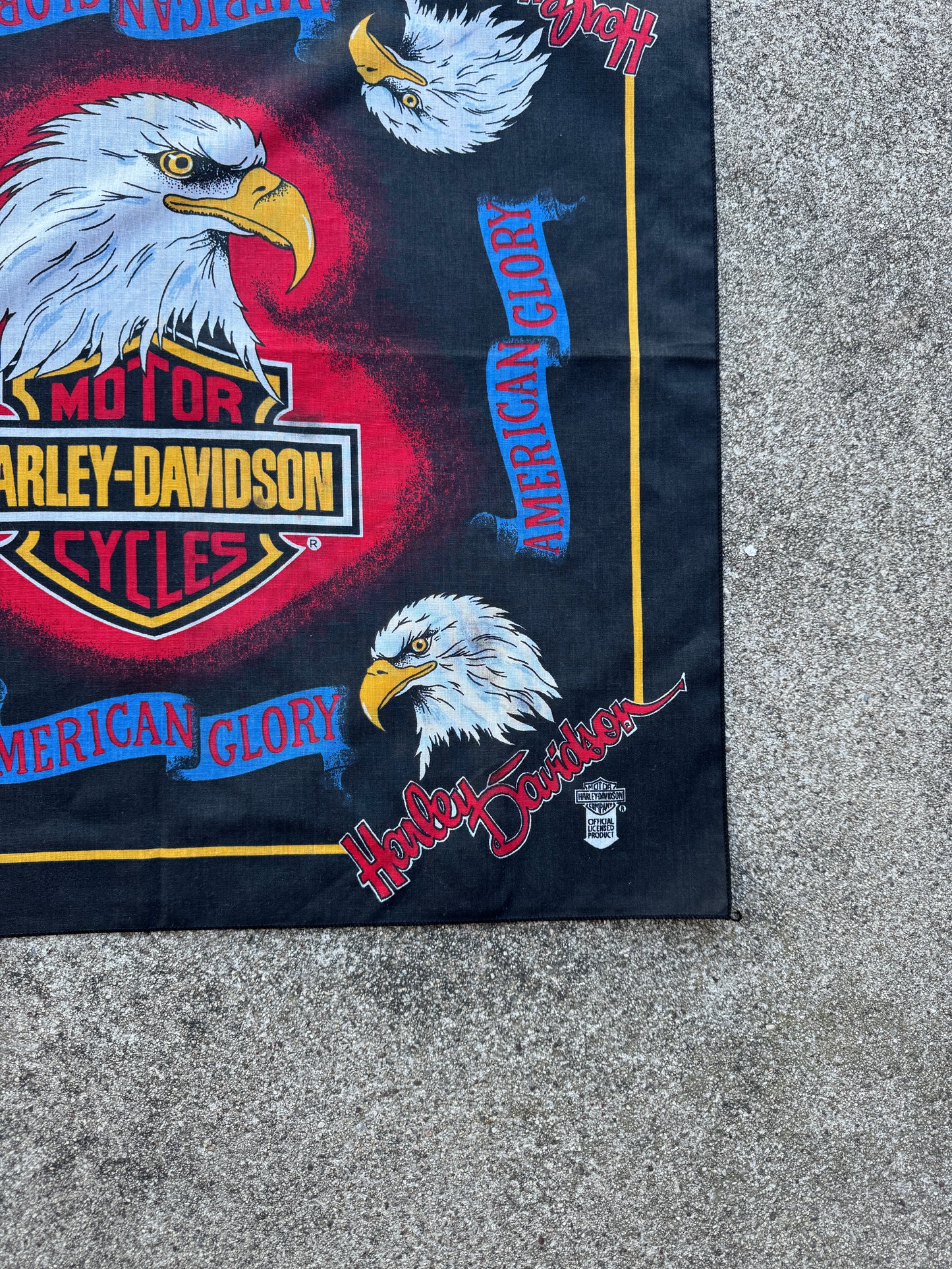 1990s Harley Davidson Bandana (3)