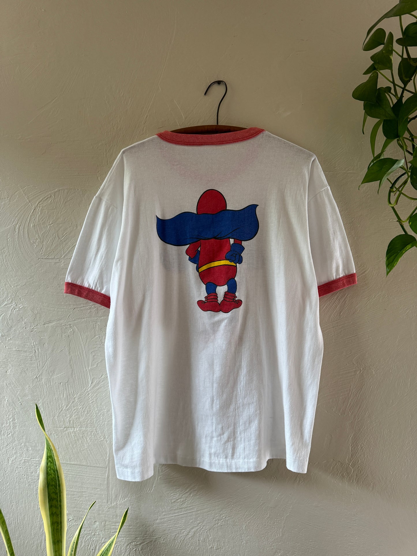 1980s Budweiser Budman Ringer T-Shirt