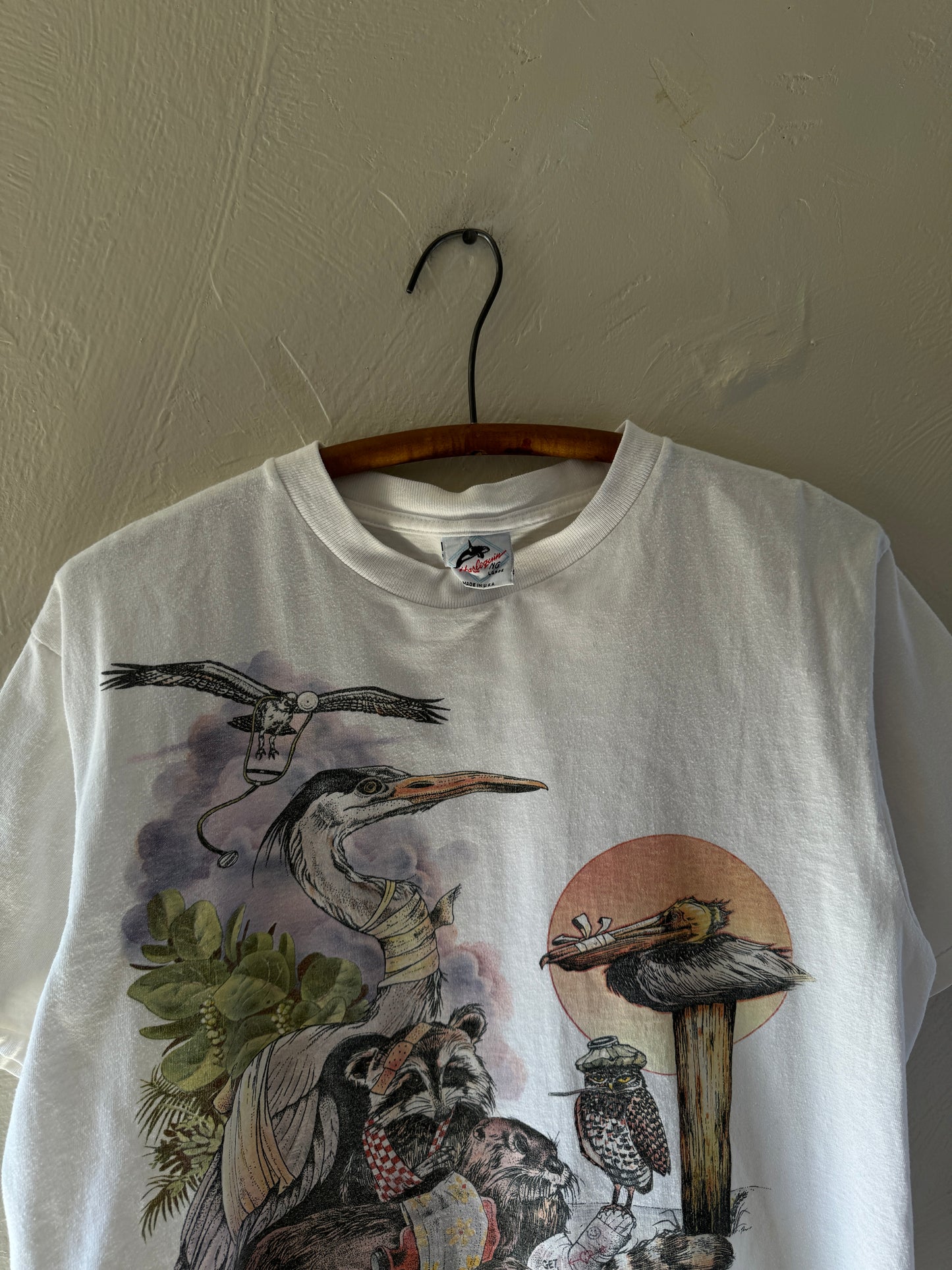 1980s Care & Rehabilitation of Wildlife T-Shirt