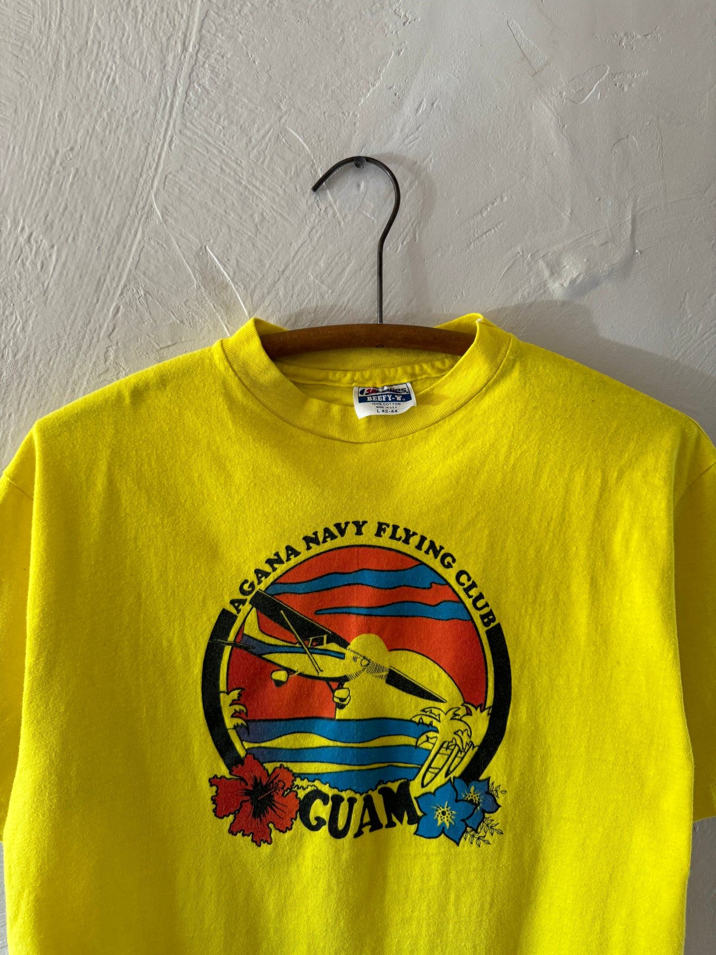 1980s Guam Agana Navy Flying Club T-Shirt