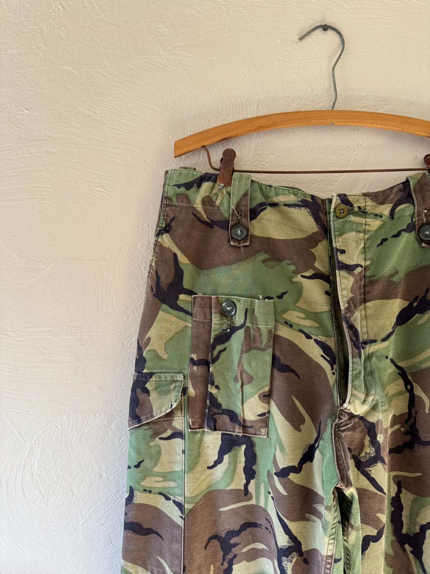 Vintage British Military Camo DPM Pants