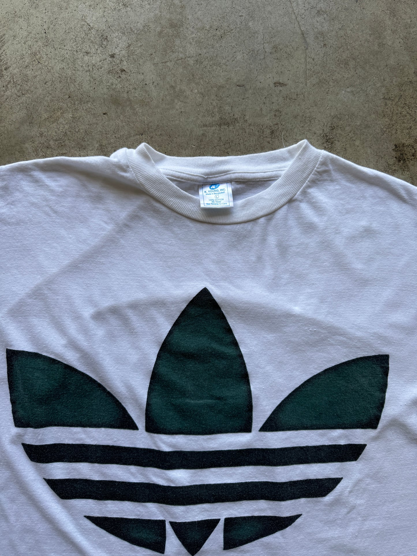 1980/90s Adidas Bootleg Trefoil T-Shirt