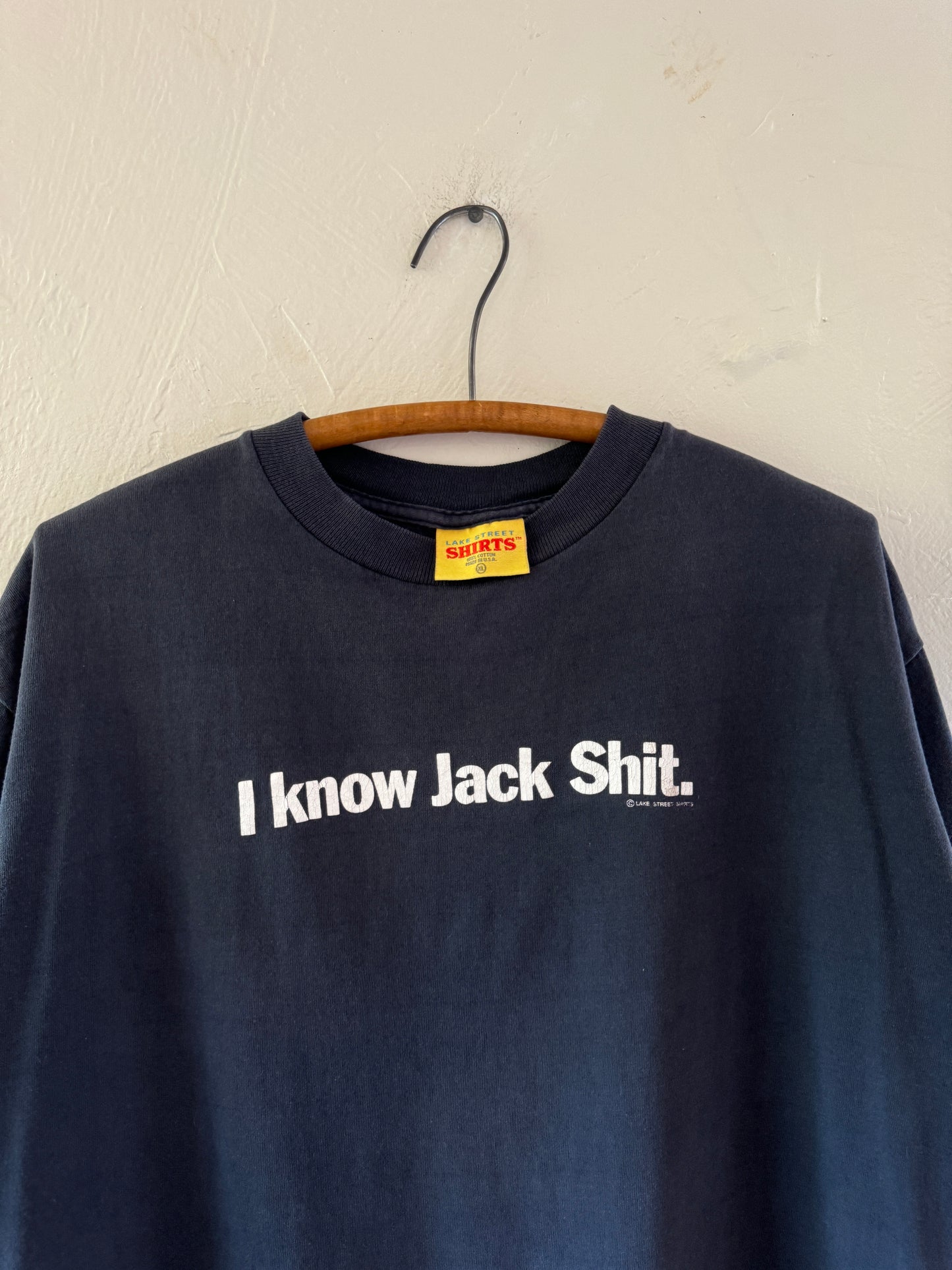 1990s I Know Jack Shit Parody T-Shirt