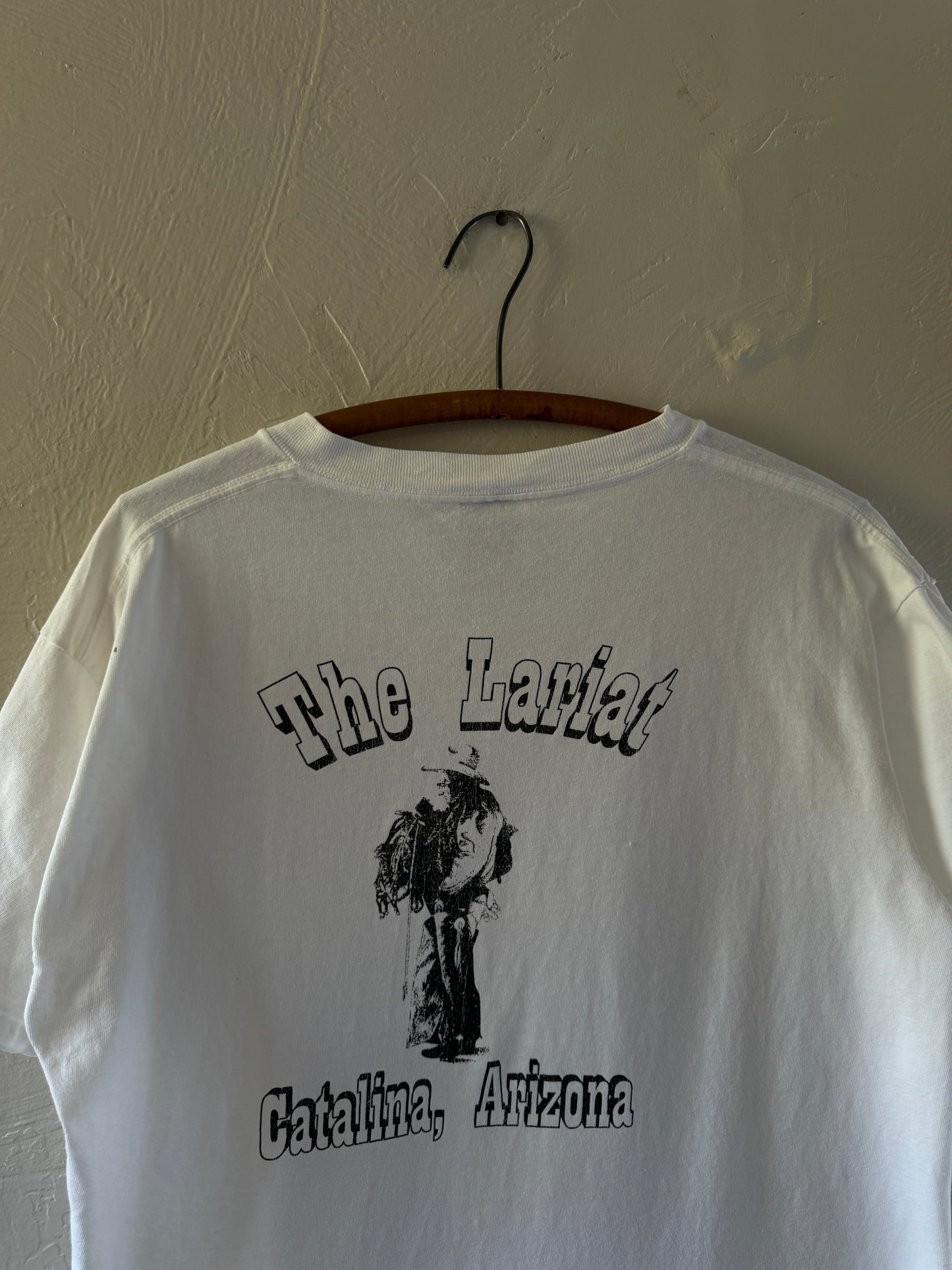 1990s The Lariat Salon Arizona Cowboy Western T-Shirt