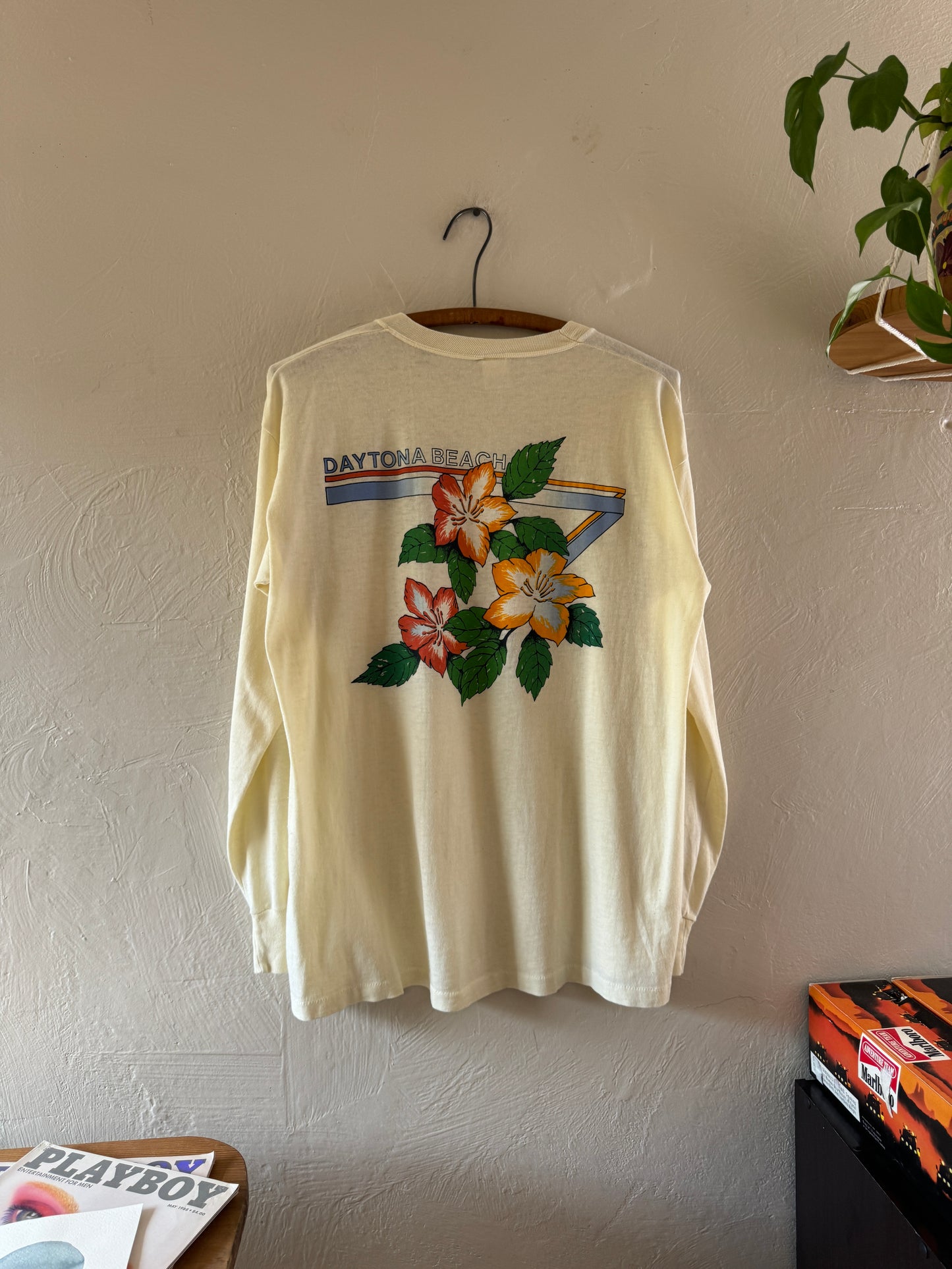 1970/80s Vintage Daytona Beach Long Sleeve T-Shirt