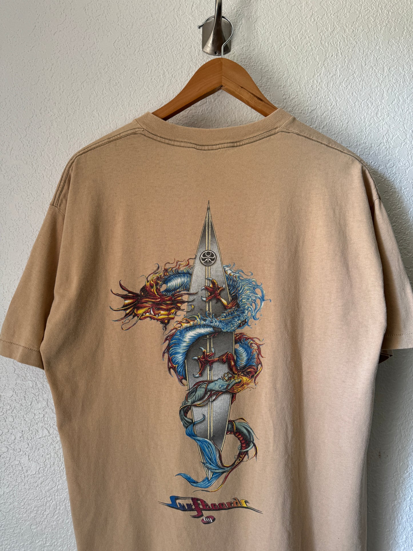 1990s Hawaiian Island Creations Surf T-Shirt