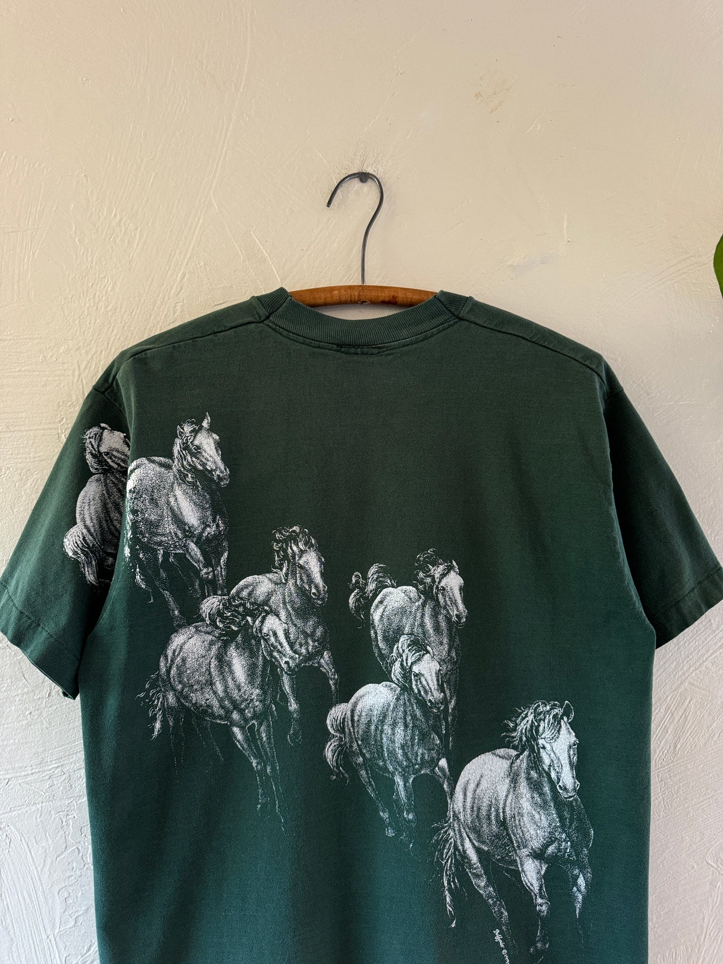 1990s Wrap Around Horses T-Shirt