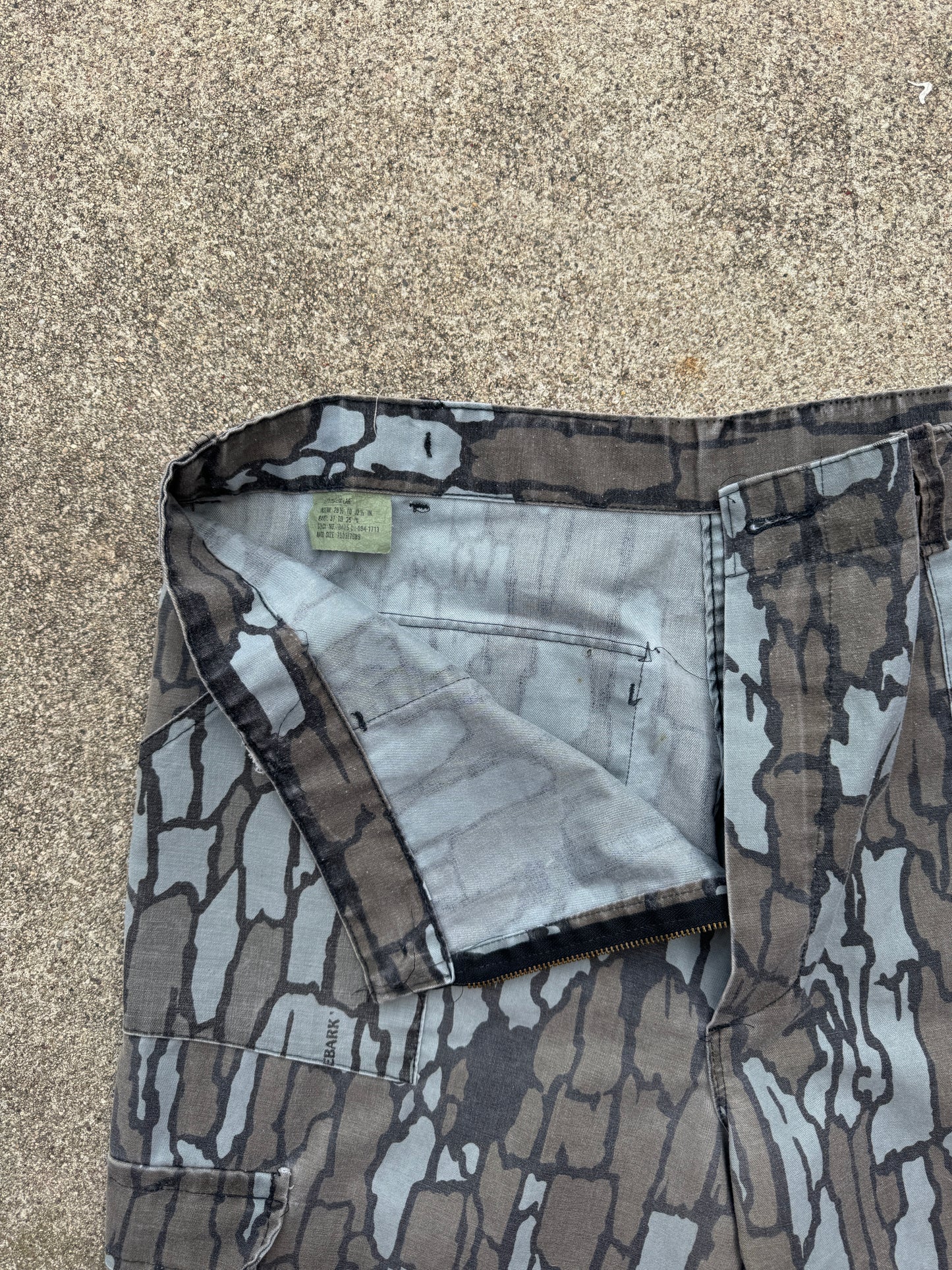 1980s Trebark Hunting Camouflage Pants