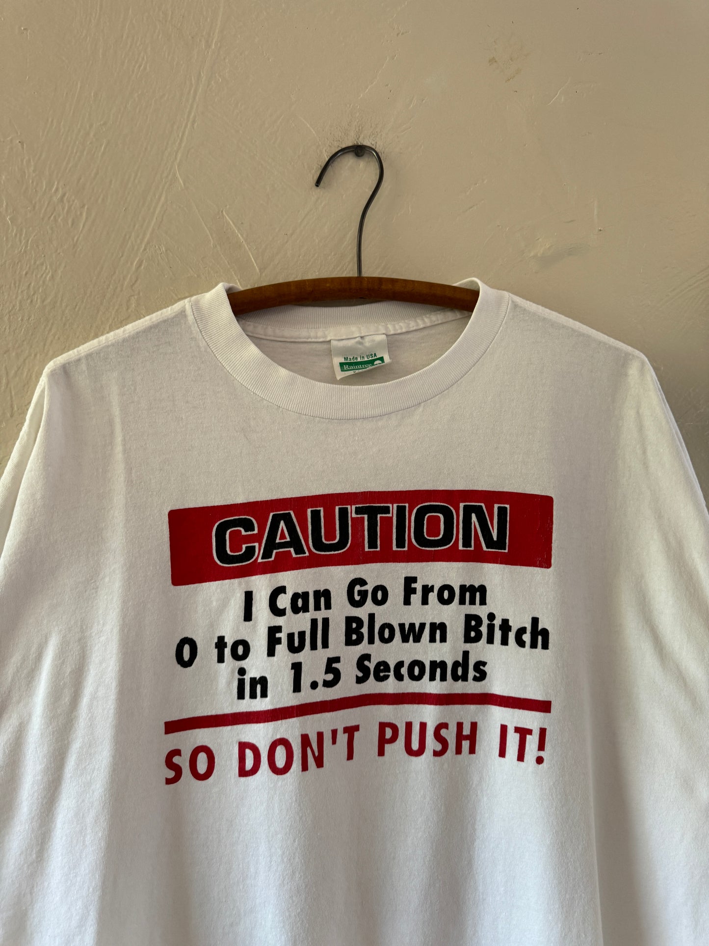 1990s Full Blown Bitch Quote Parody T-Shirt