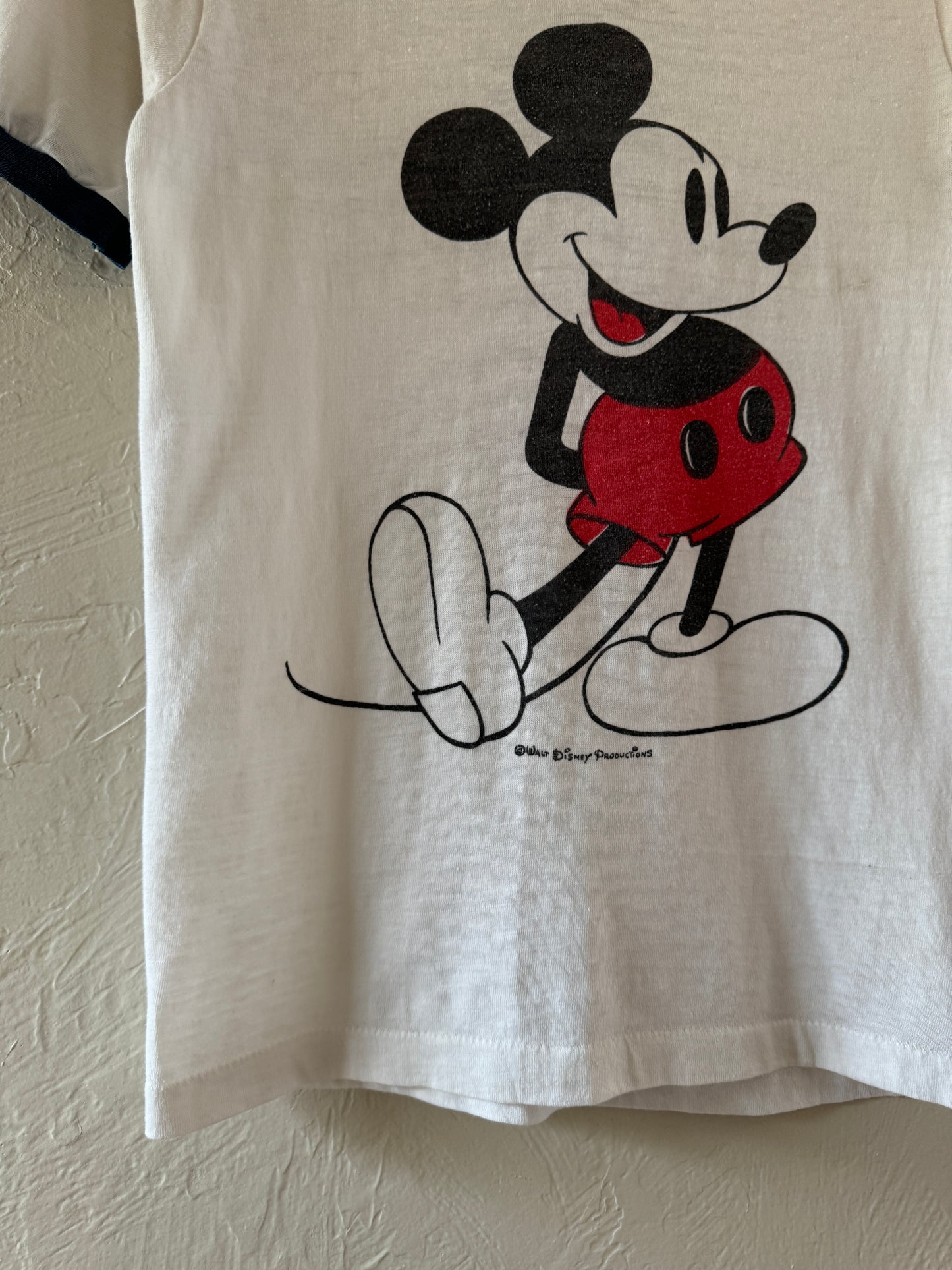 Vintage Mickey Mouse Ringer T-Shirt