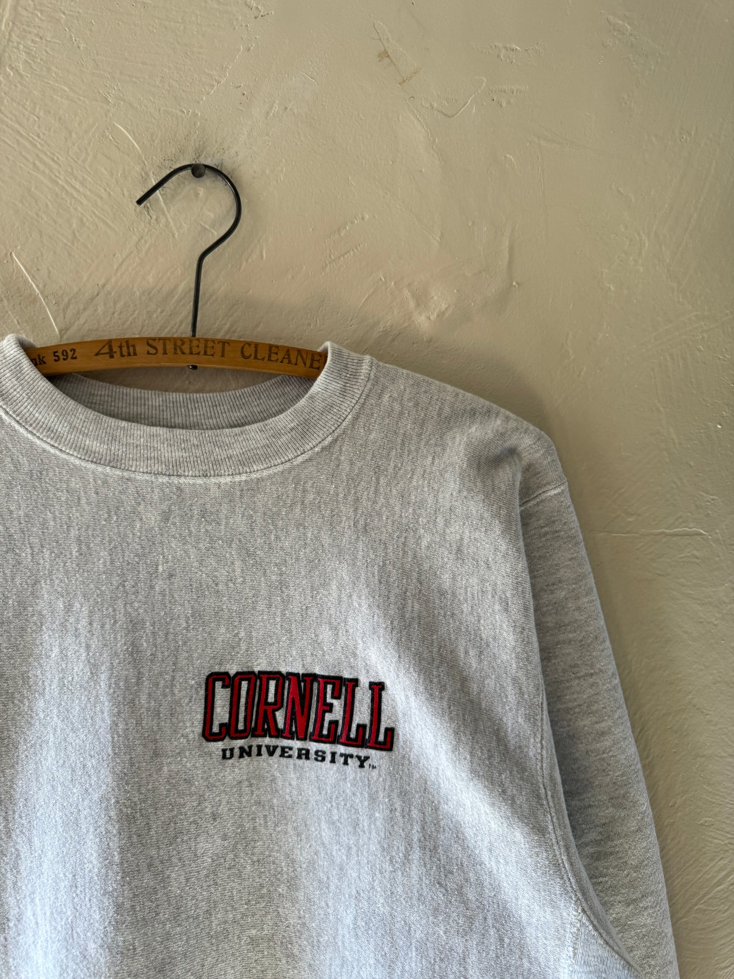 1990s Champion Reverse Weave Cornell University Crewneck Sweater