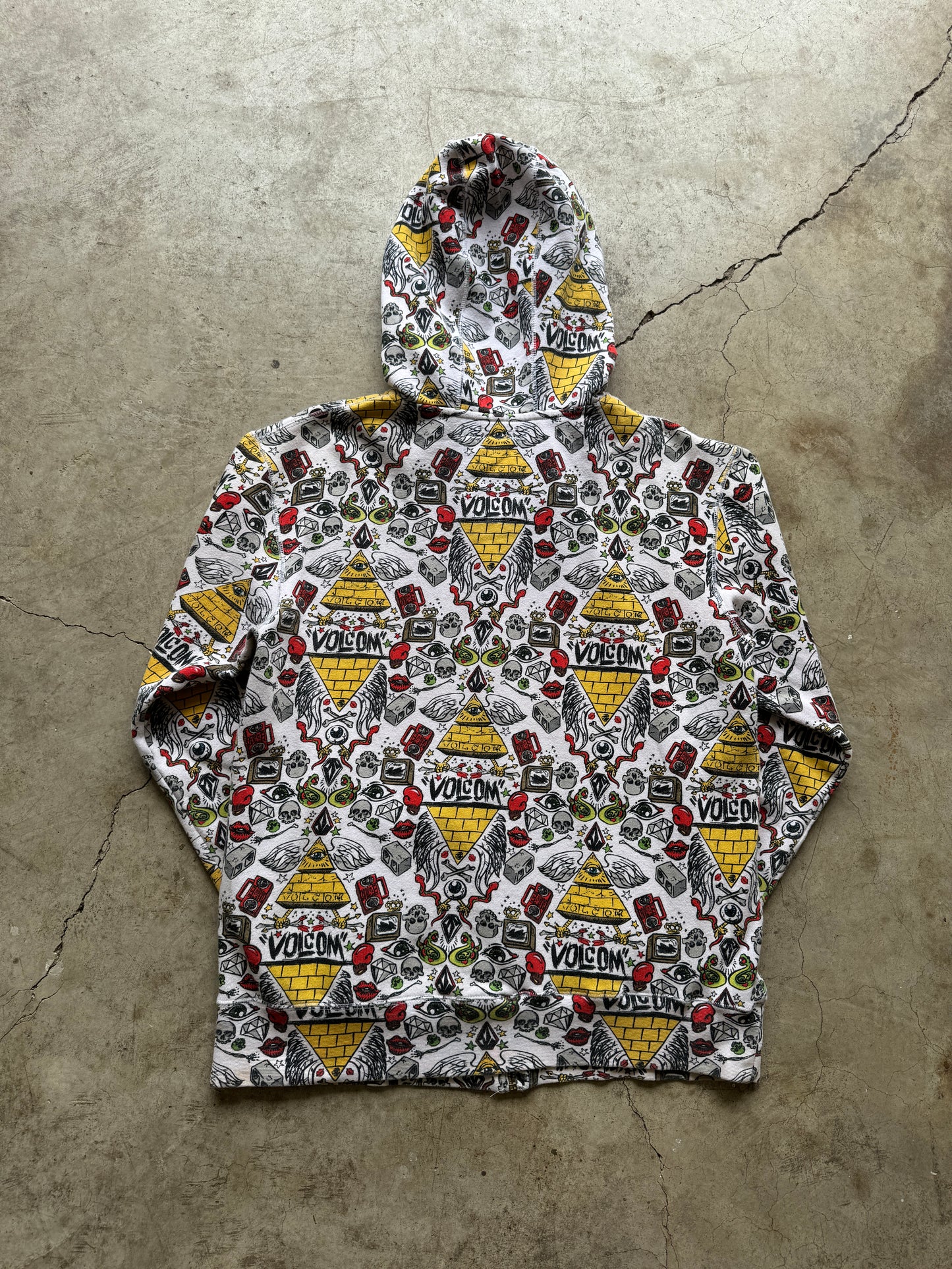 Y2K Volcom X Ryan Sheckler Jesse Pinkman AOP Jacket Hoodie