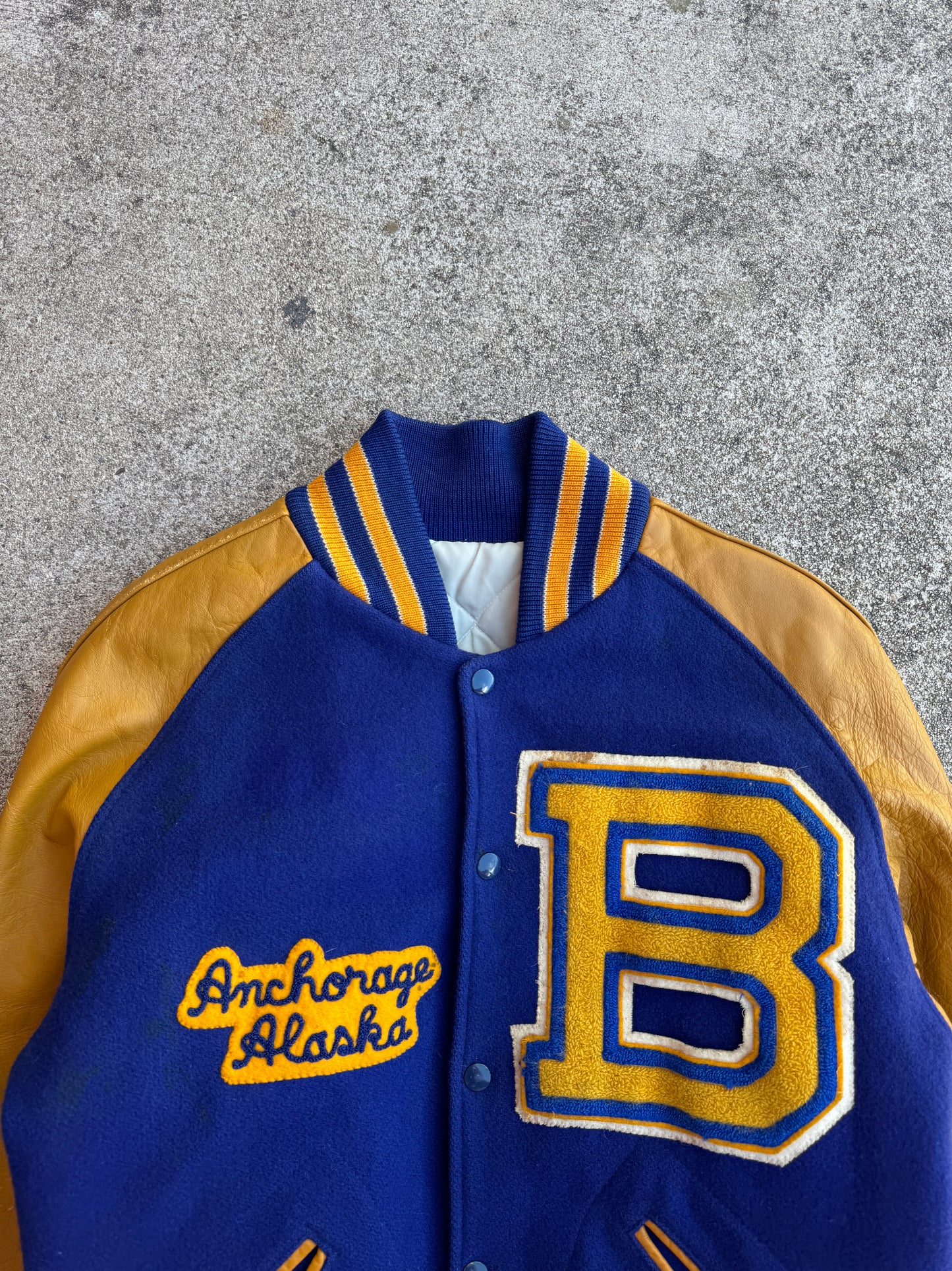 1980s Anchorage Alaska Varsity Jacket