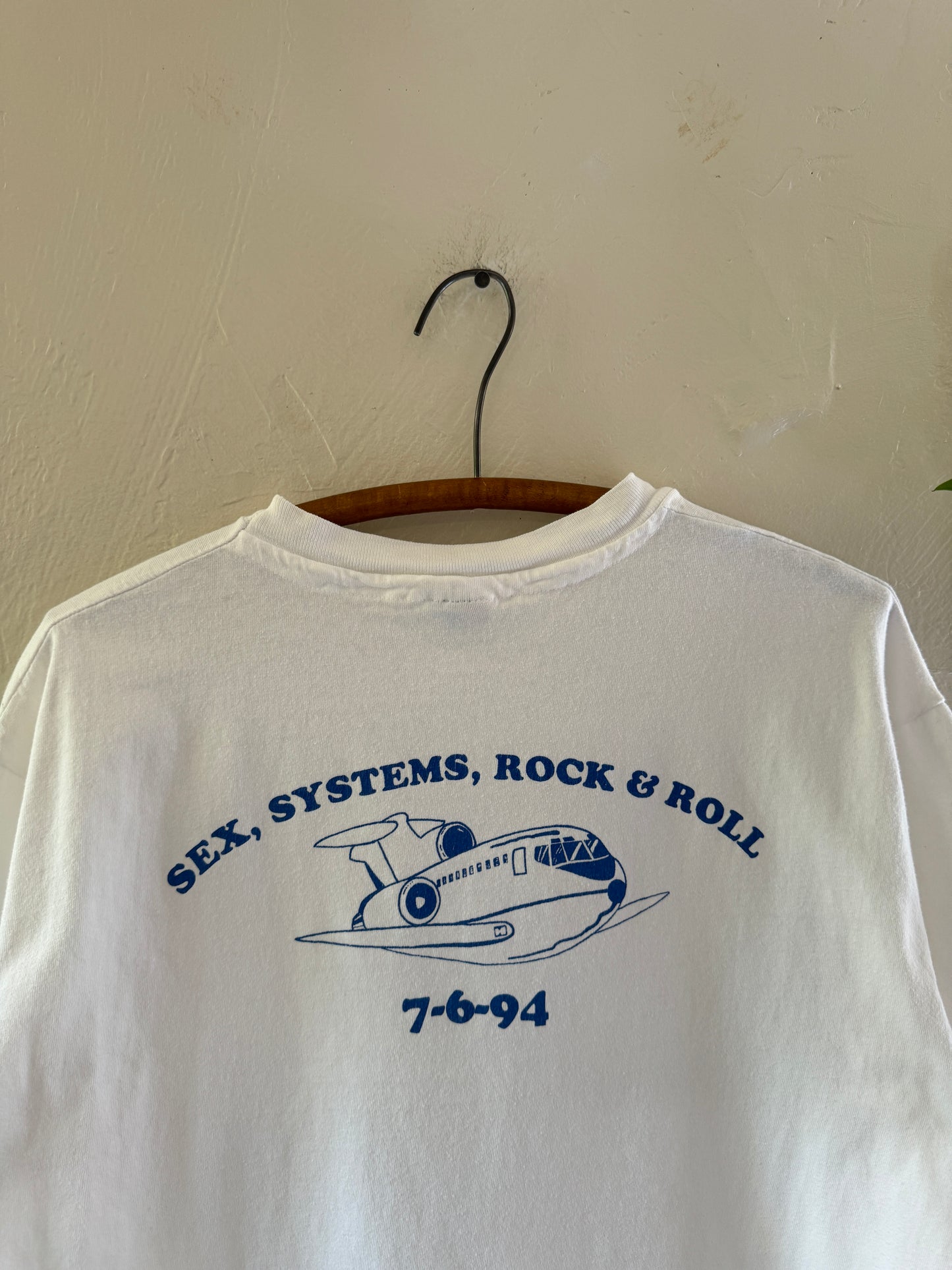 1990s Boeing Sex Systems Rock & Roll T-Shirt