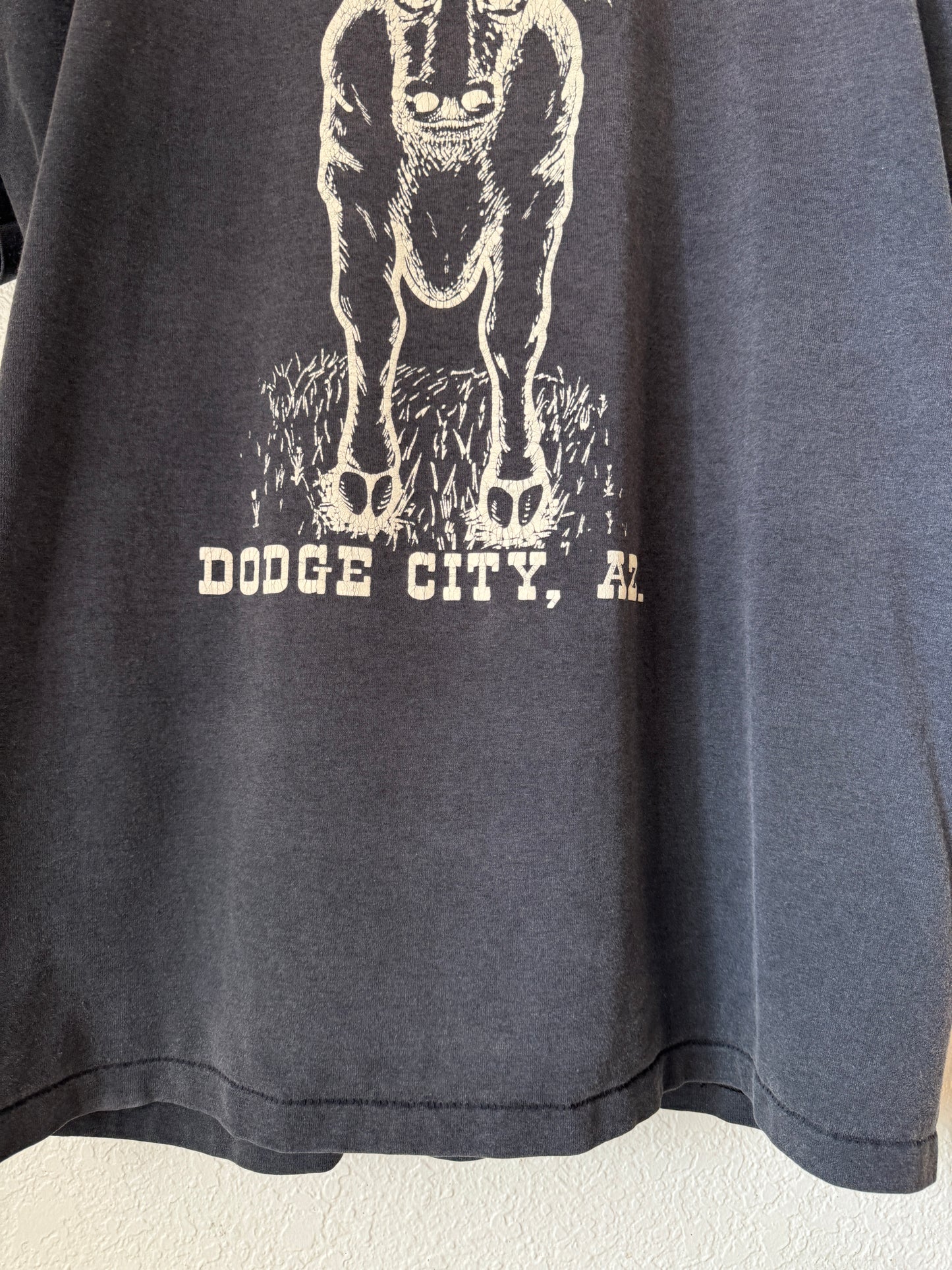 1990s Dodge City Arizona Bull T-Shirt