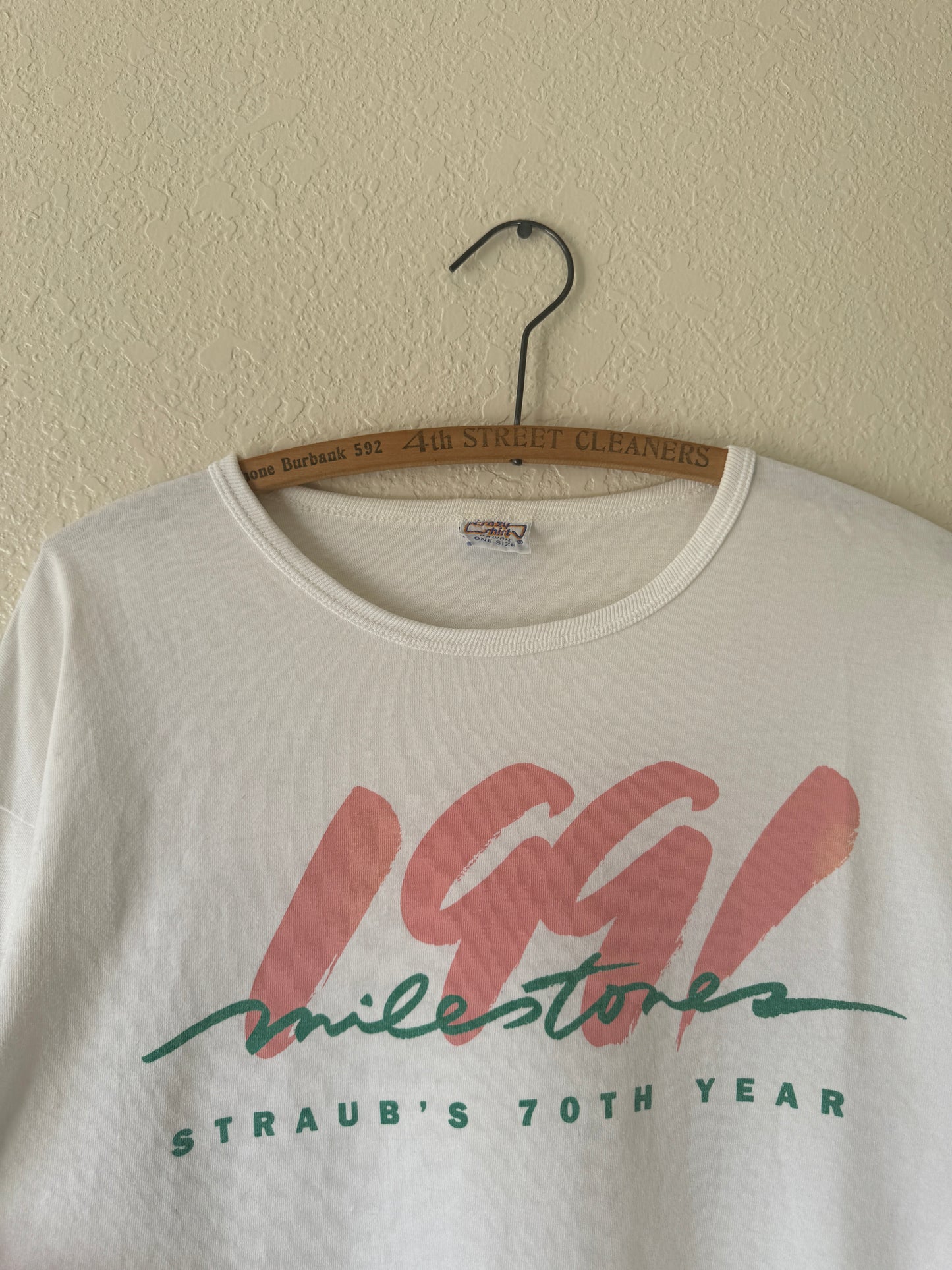 1990s Milestones Cropped Boxy T-Shirt