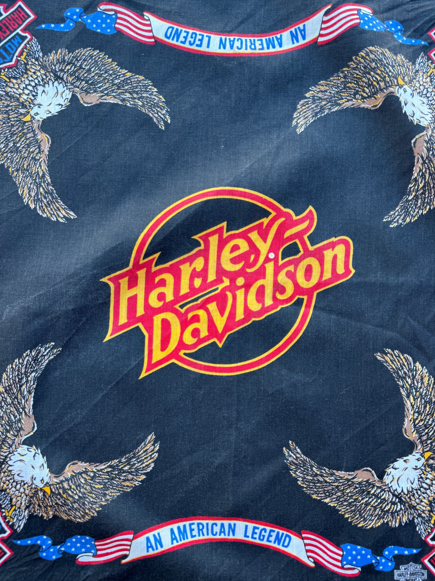 1990s Harley Davidson Bandana (10)