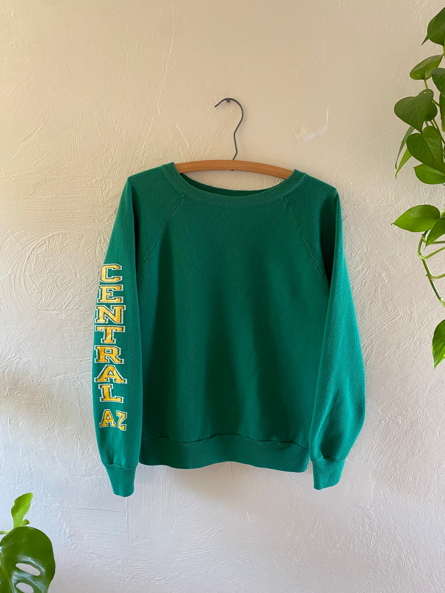 1980s Champion Central Arizona Raglan Sweater