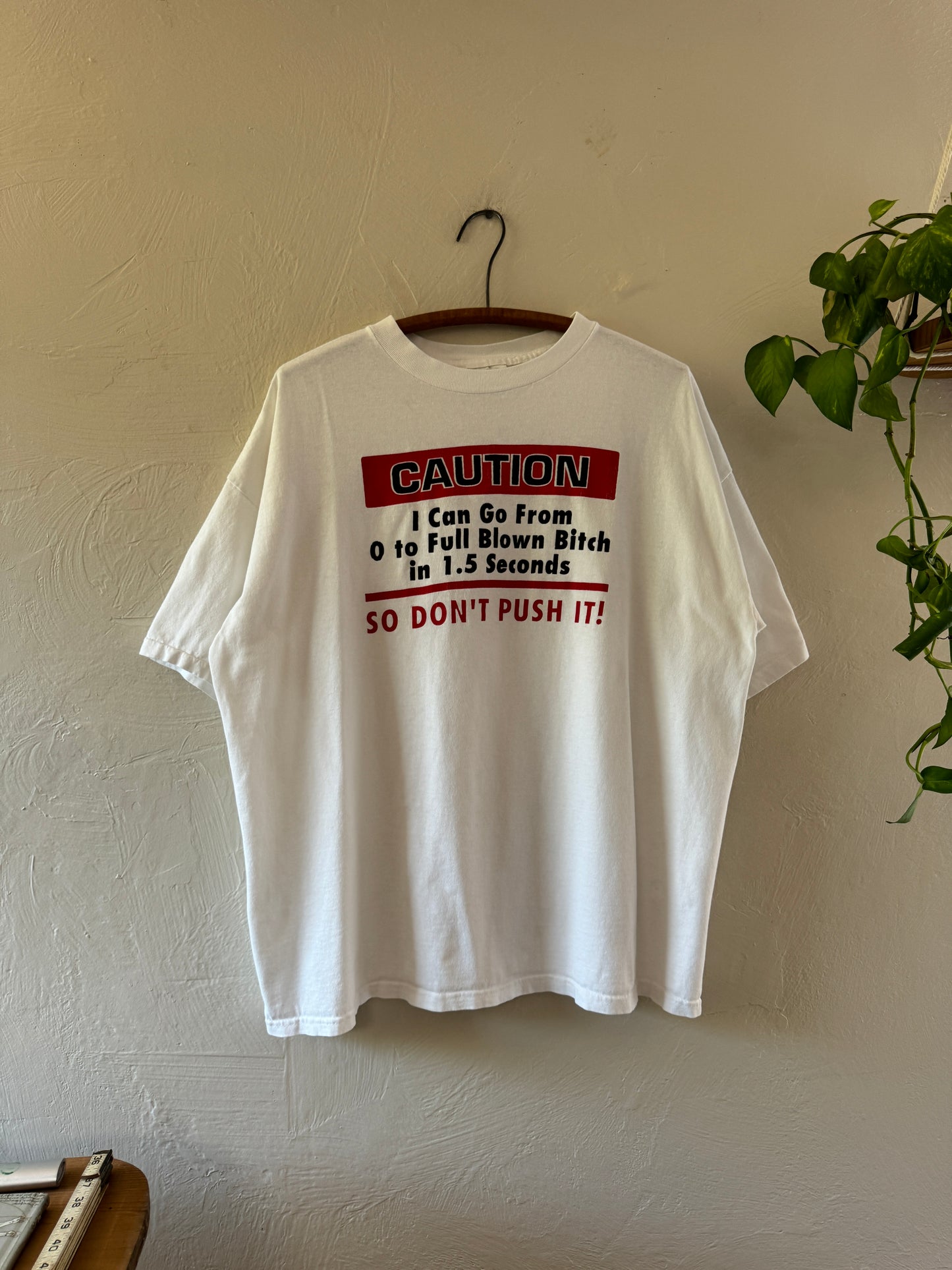 1990s Full Blown Bitch Quote Parody T-Shirt