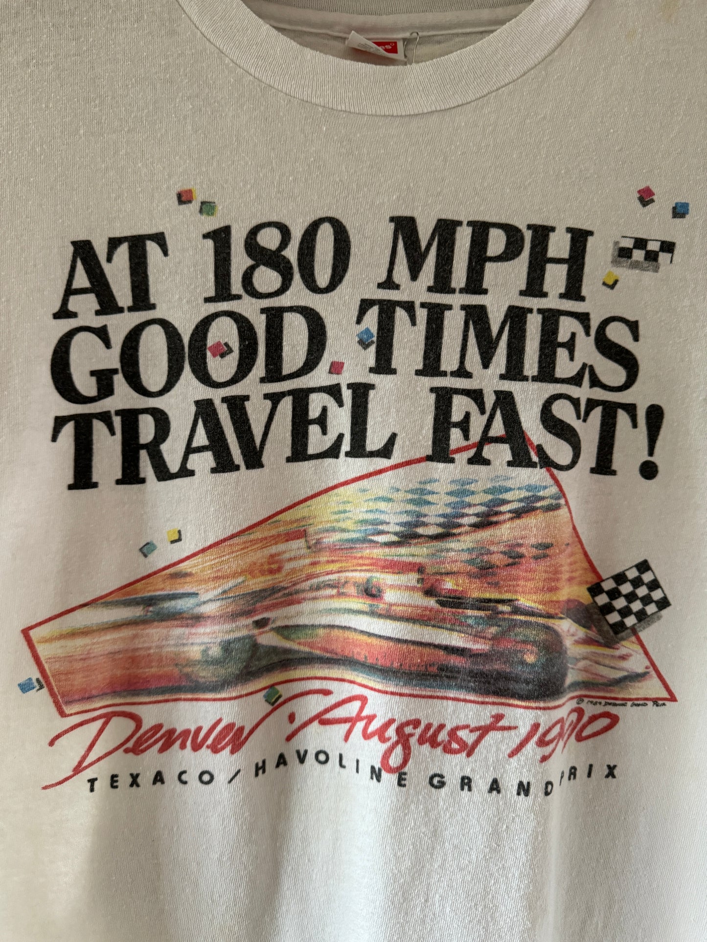 1990s Denver Grand Prix Rancing T-Shirt