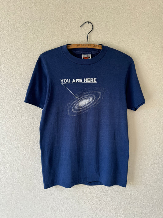 1980s You Are Here Galaxy T-Shirt