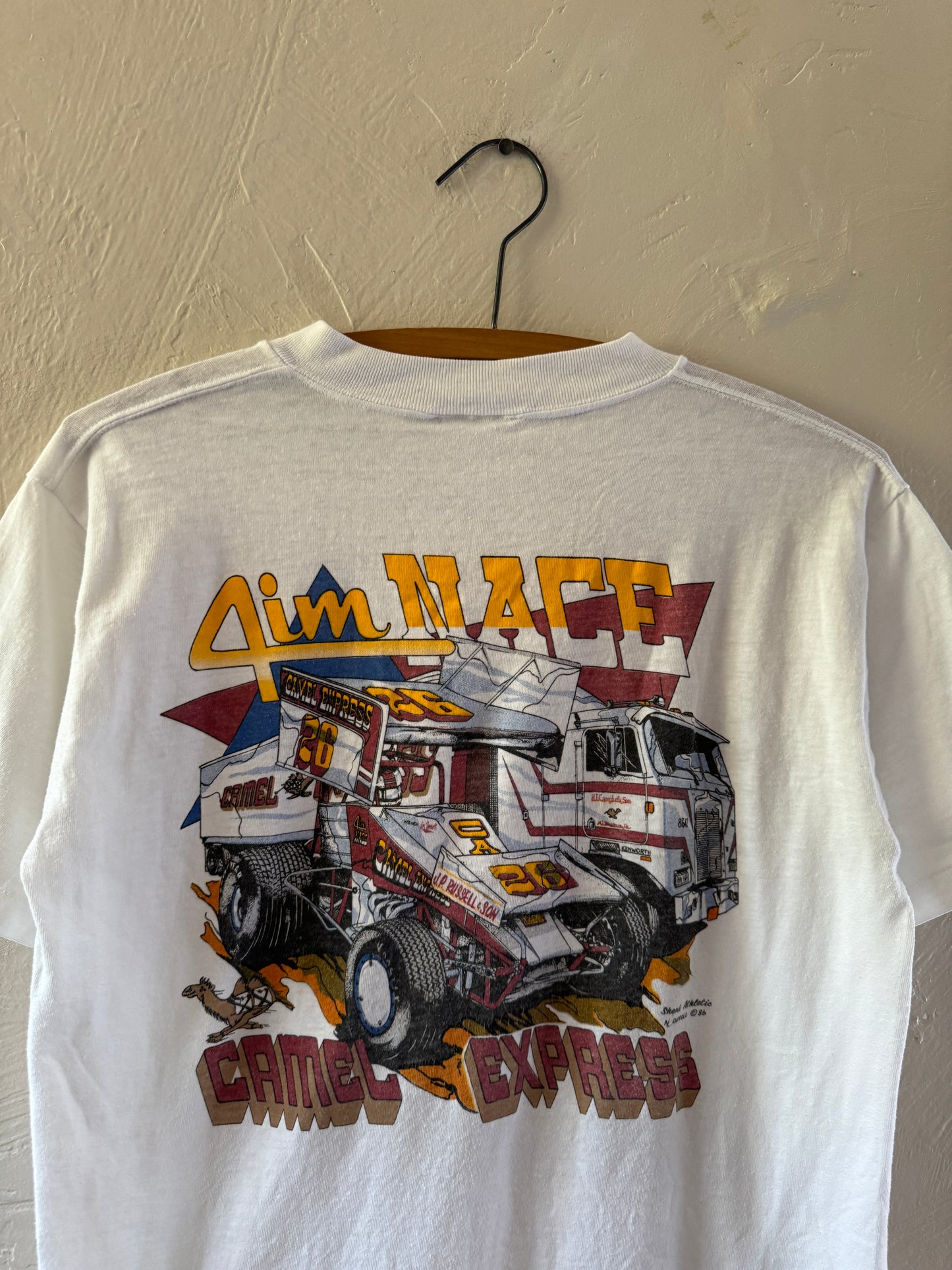 1980s Jim Nace Racing NASCAR T-Shirt