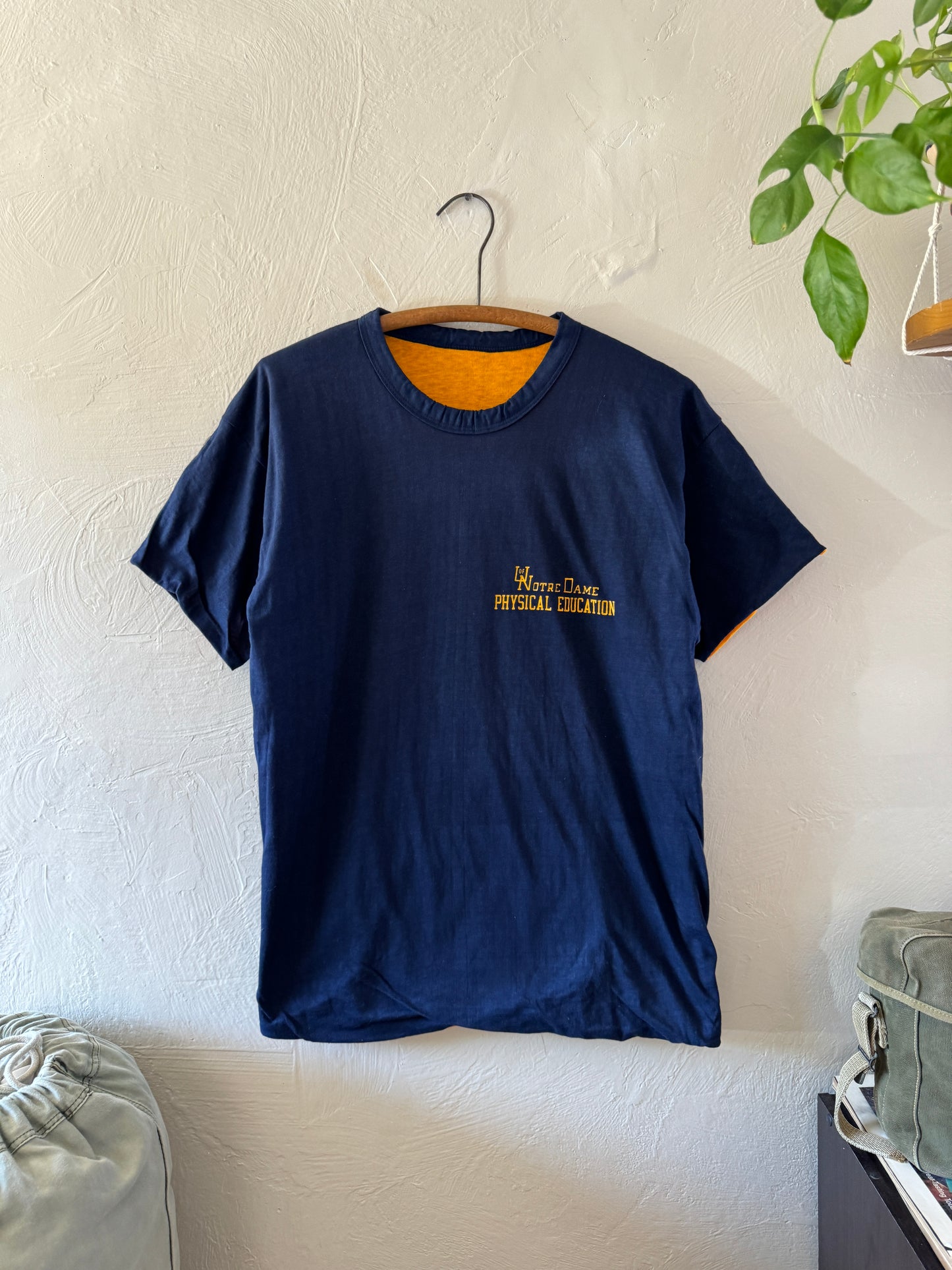 1970s Champion University of Notre Dame Reversible T-Shirt