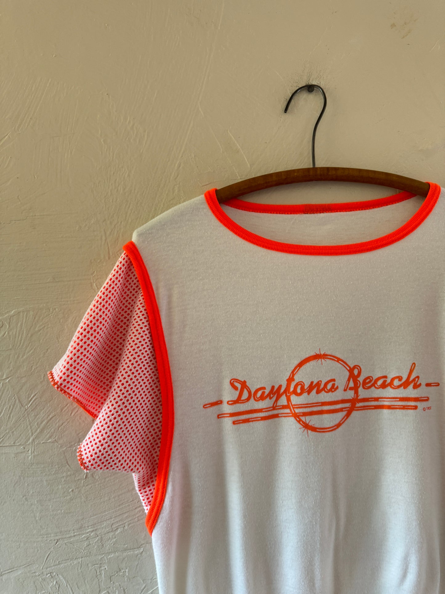 Vintage Daytona Beach Short Sleeve Sweater