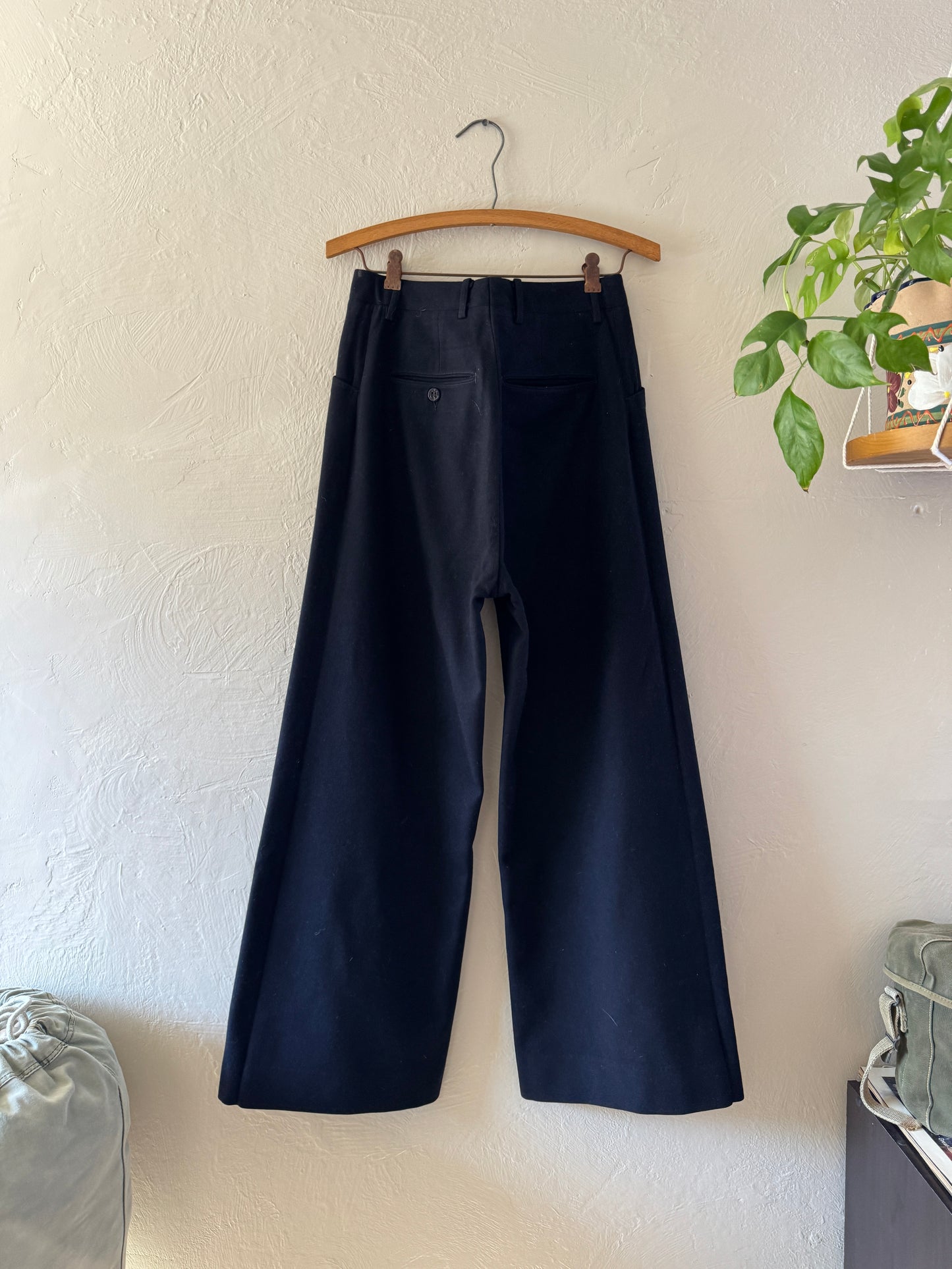 1940/50s WII USN Sailor Wool Pants (2)