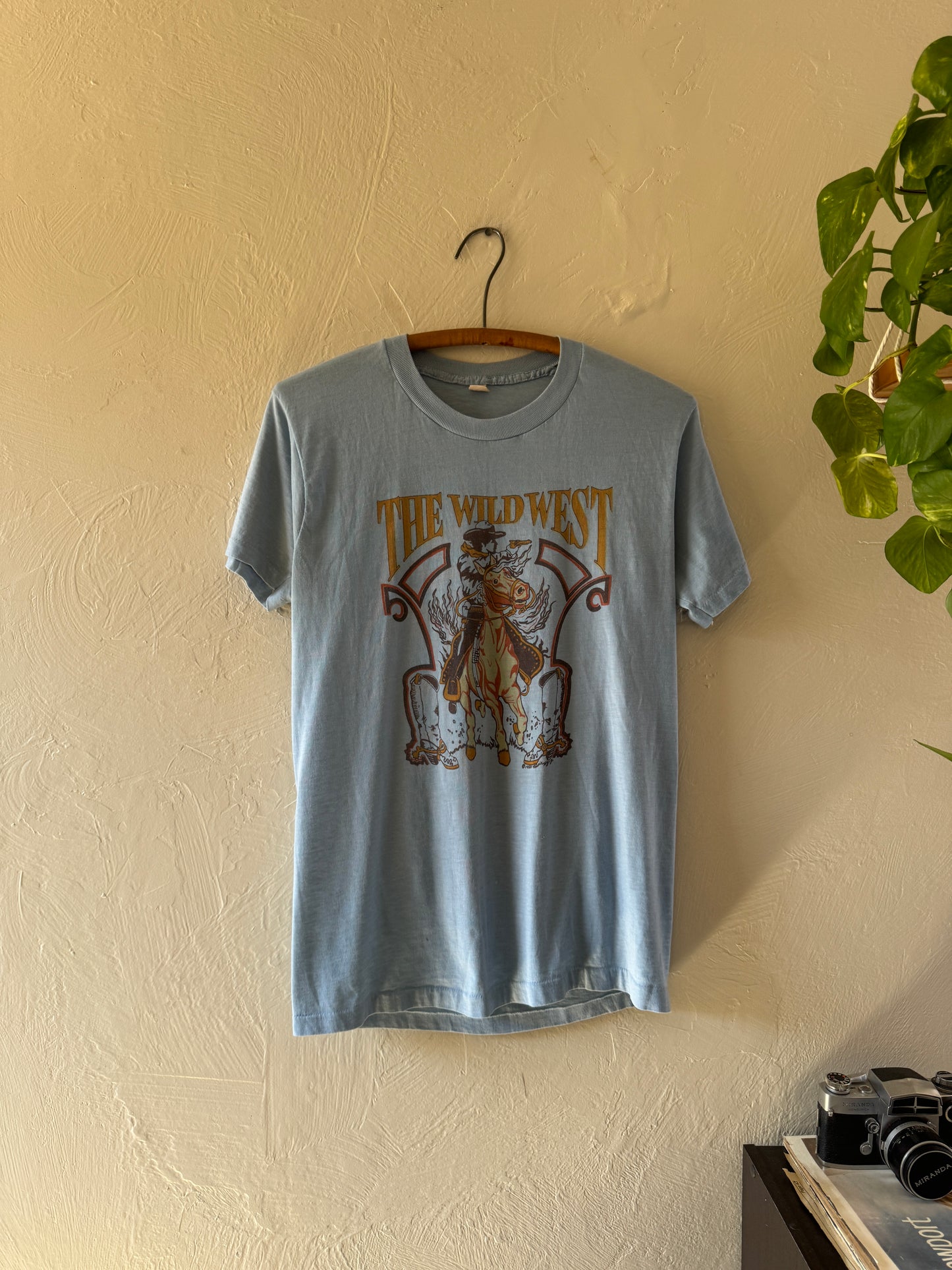 1980s The Wild West Cowboy T-Shirt