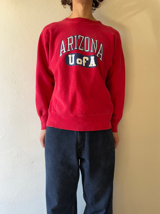 1980s Champion Reverse Weave University of Arizona UofA Sweater