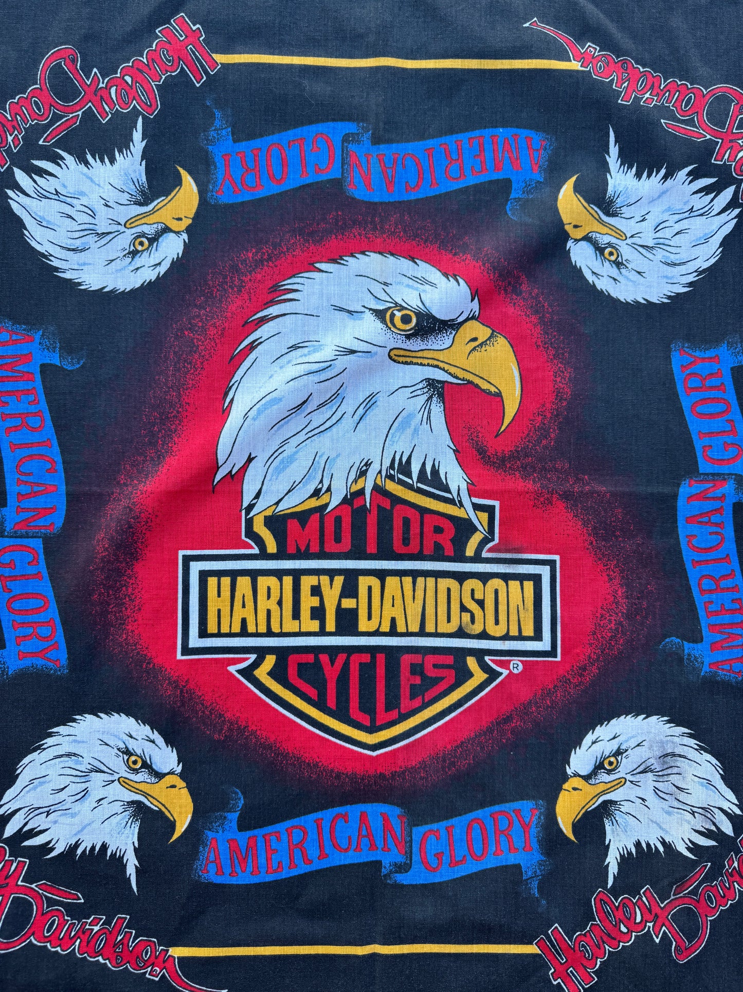 1990s Harley Davidson Bandana (3)