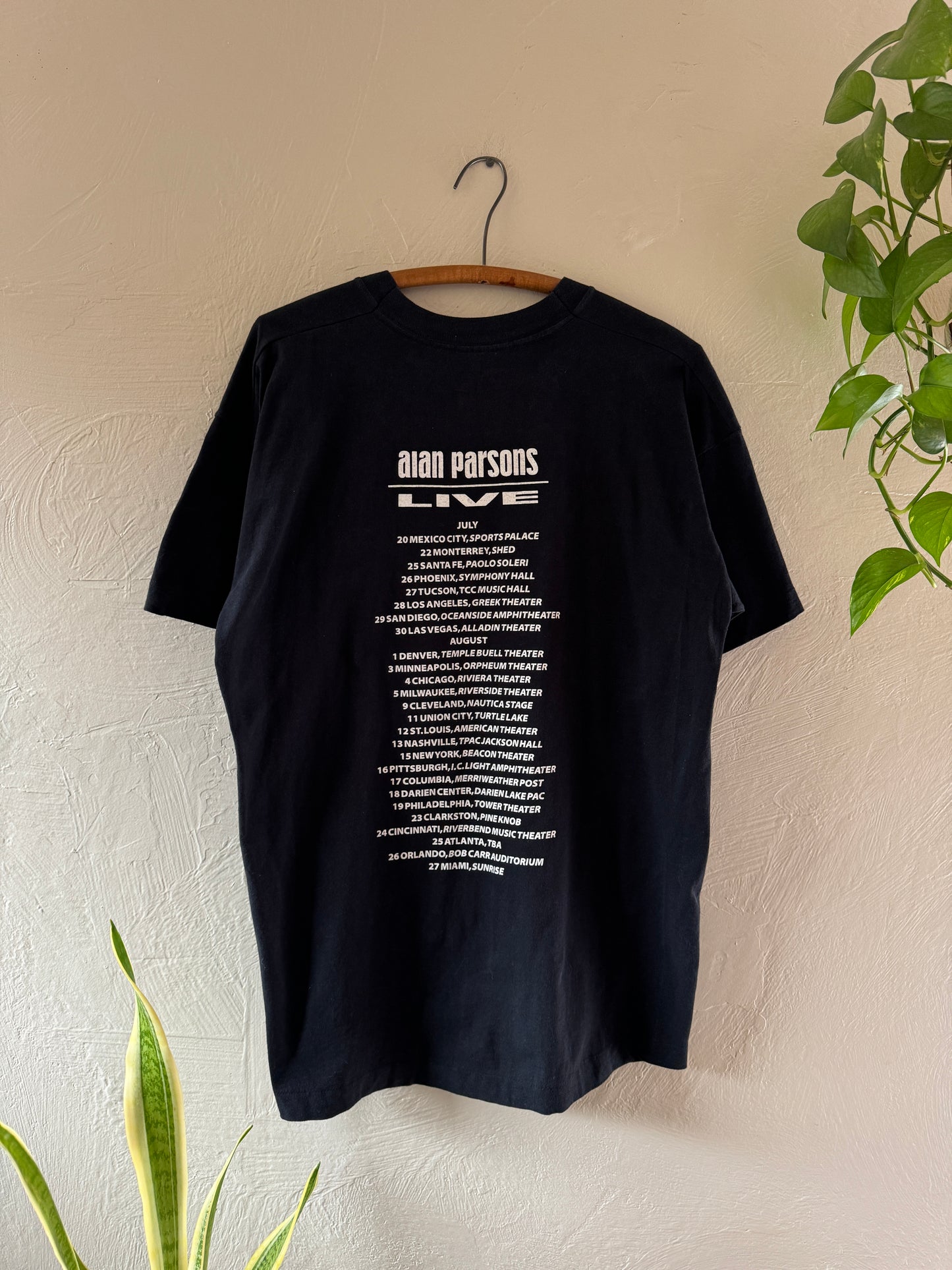 1990s Alan Parsons Concert T-Shirt