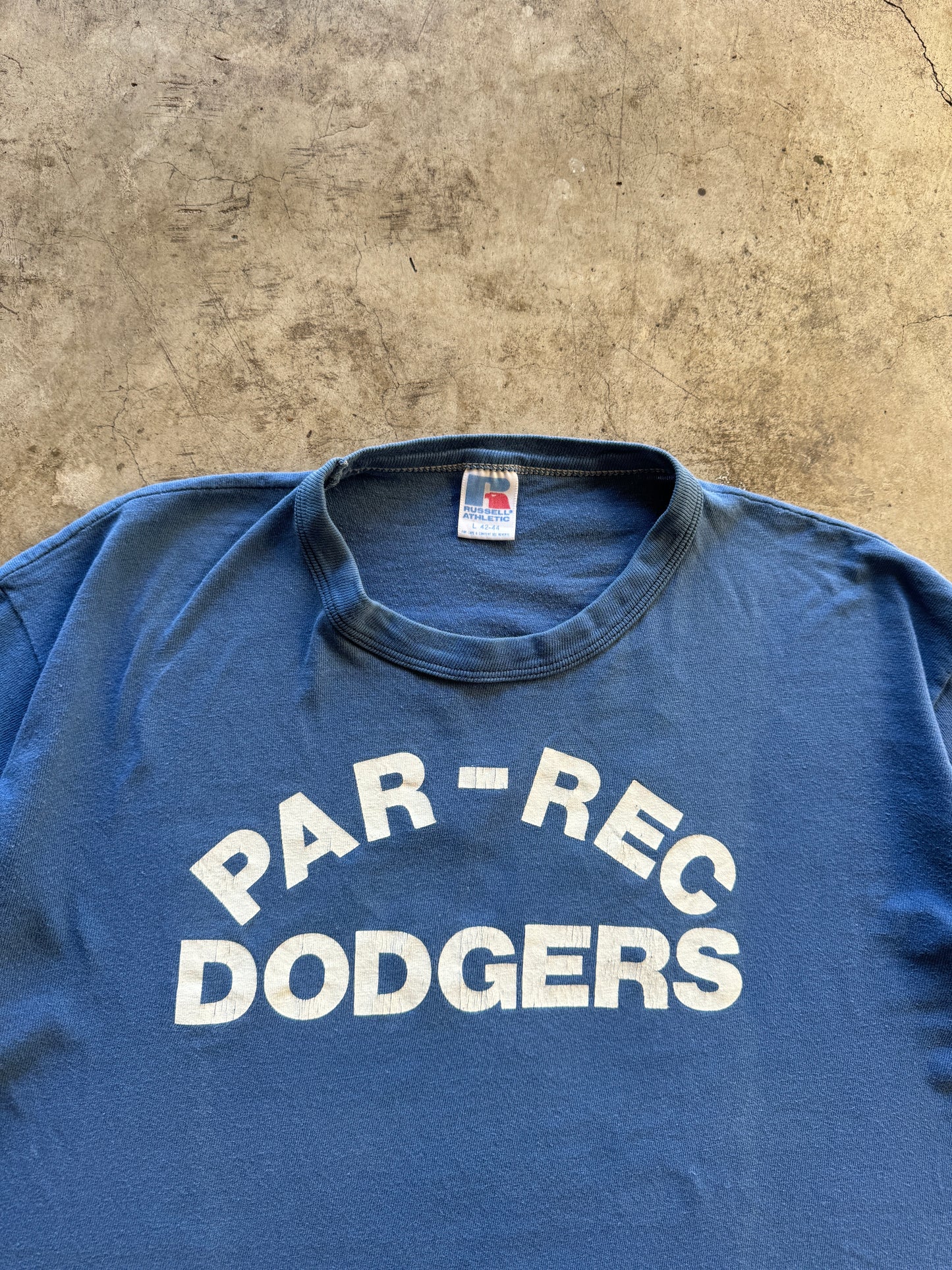 1980s Russell Athletic Par-Rec Dodgers T-Shirt