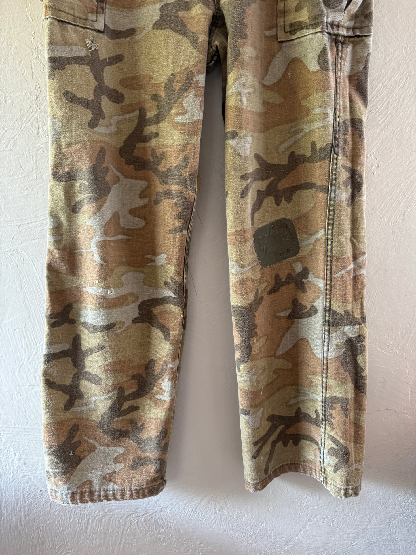 1970s Reversible Camouflage Pants