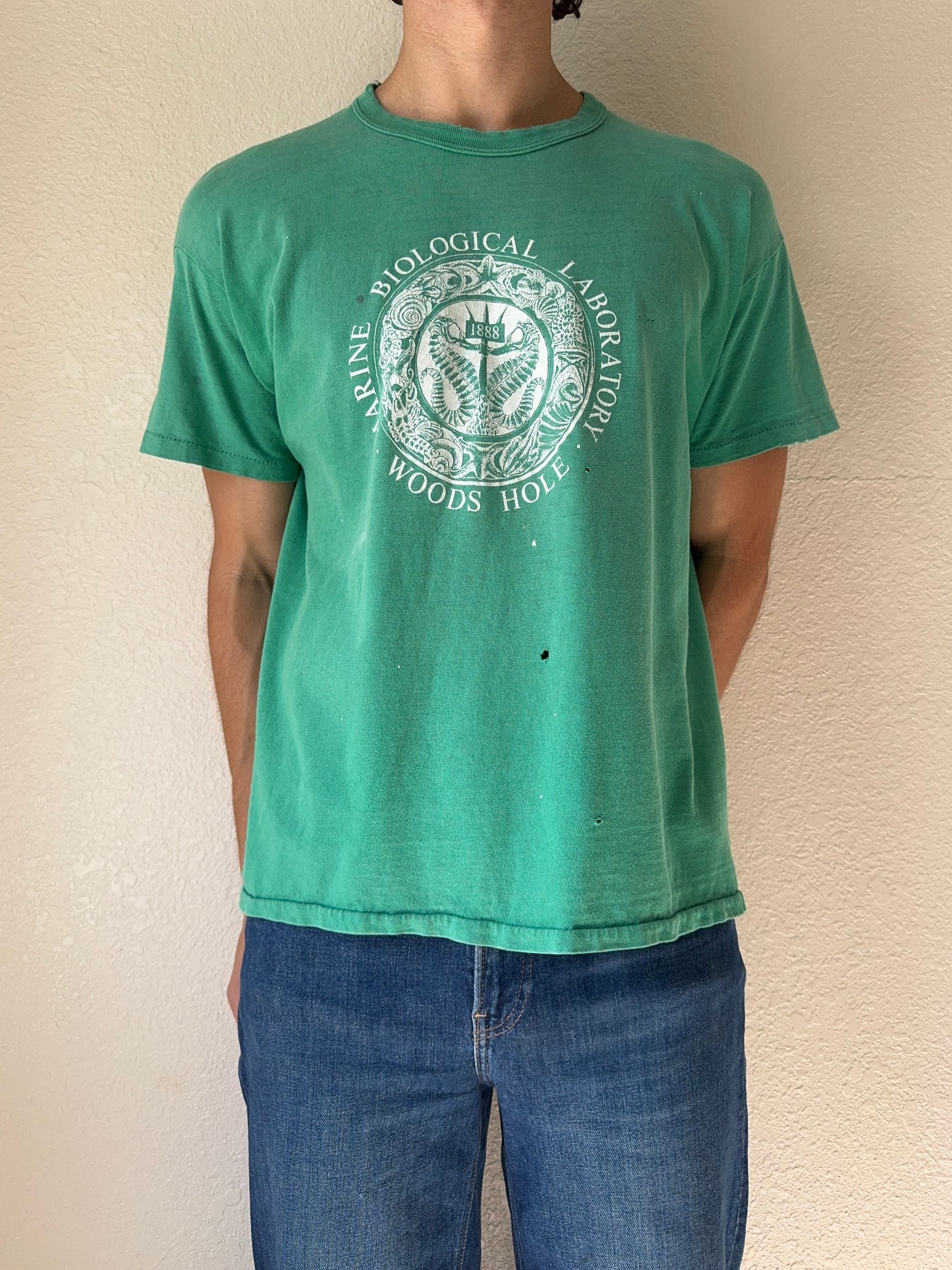 1970s Russell Athletic Marine Biological Laboratory T-Shirt