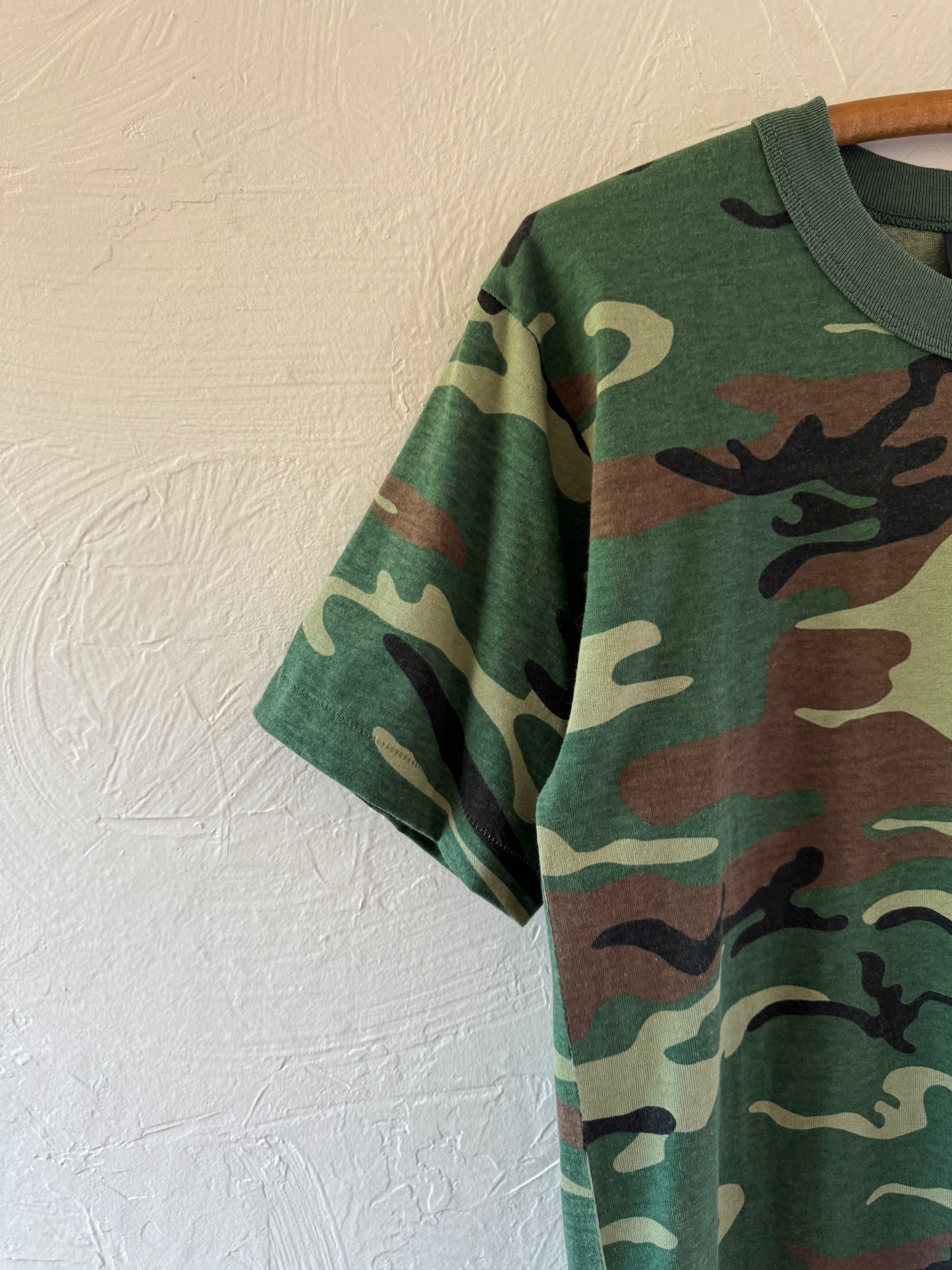 1980s Camouflage Military T-Shirt