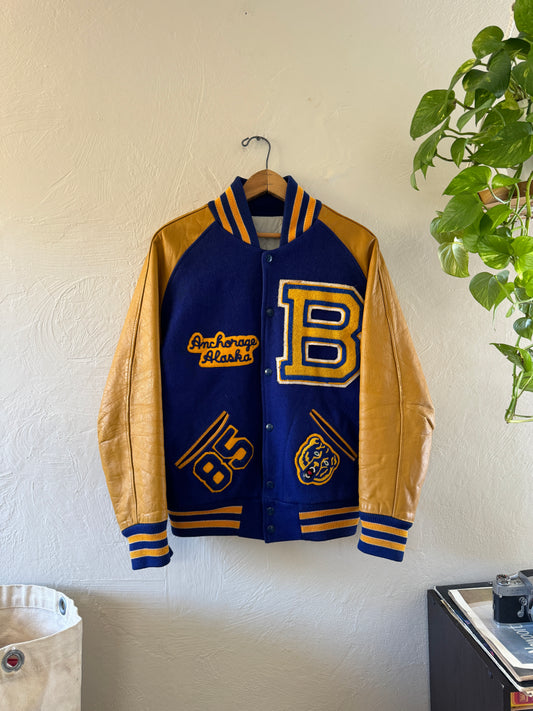 1980s Anchorage Alaska Varsity Jacket