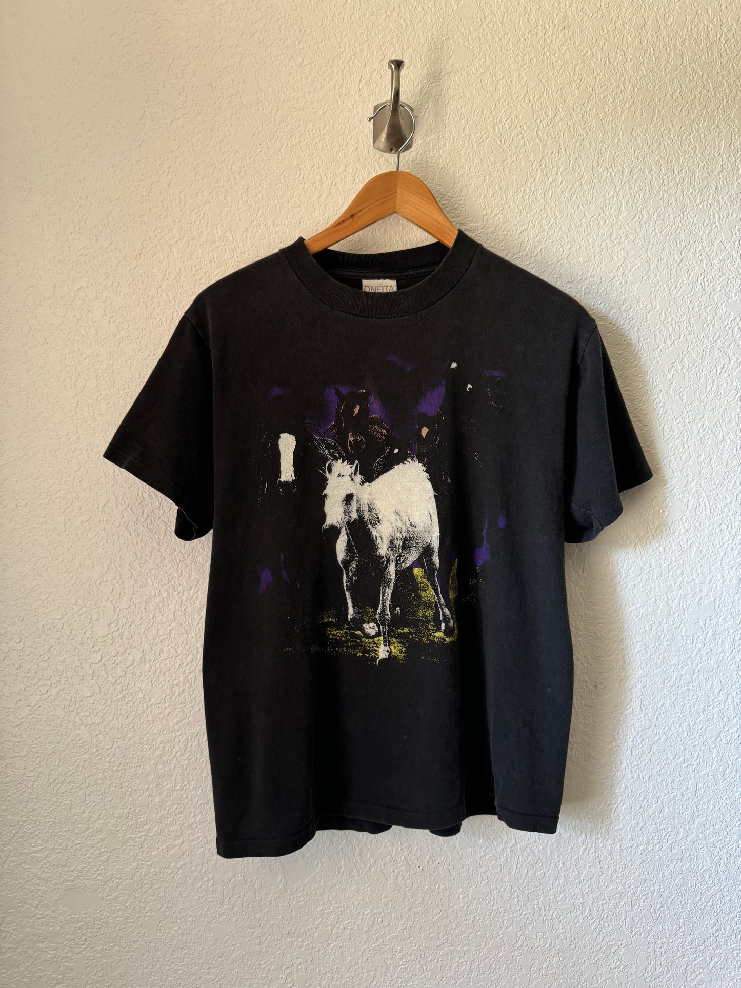 1990s Horses Faded T-Shirt