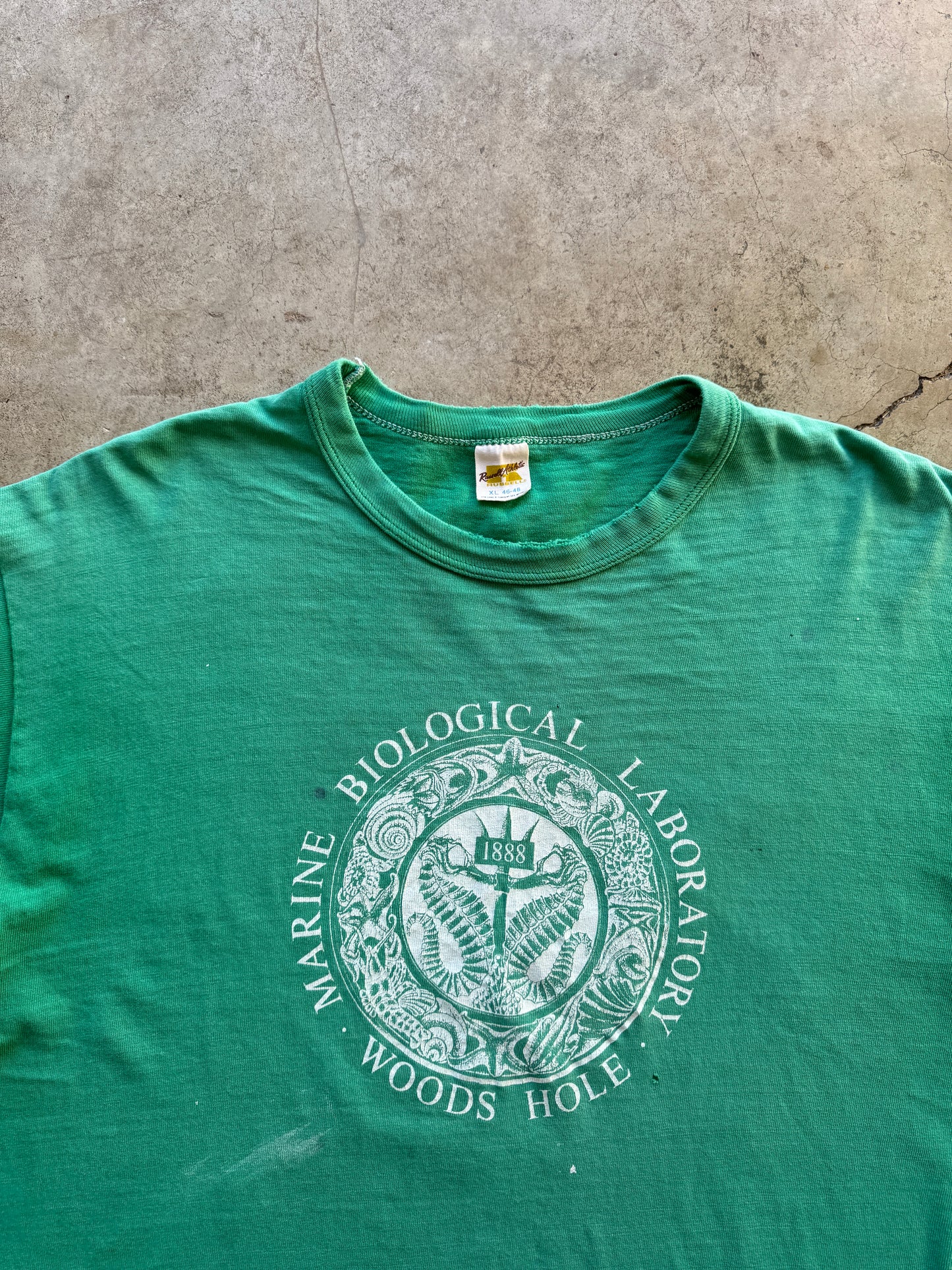 1970s Russell Athletic Marine Biological Laboratory T-Shirt