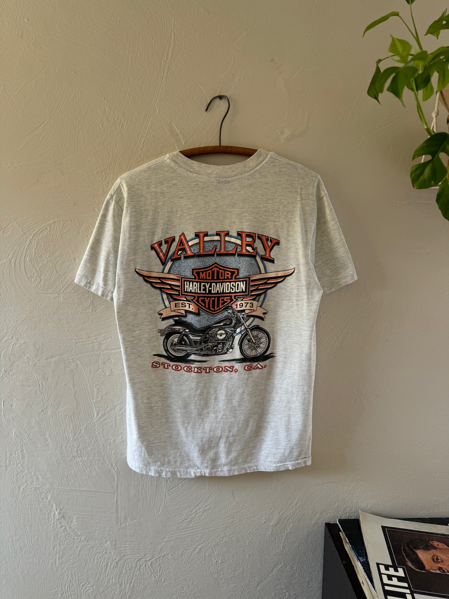 1990s Harley Davidson Stockton California T-Shirt