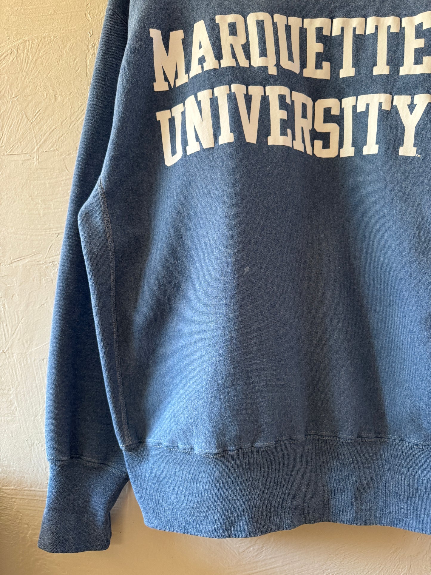 1990s Champion Reverse Weave Marquette University Sweater