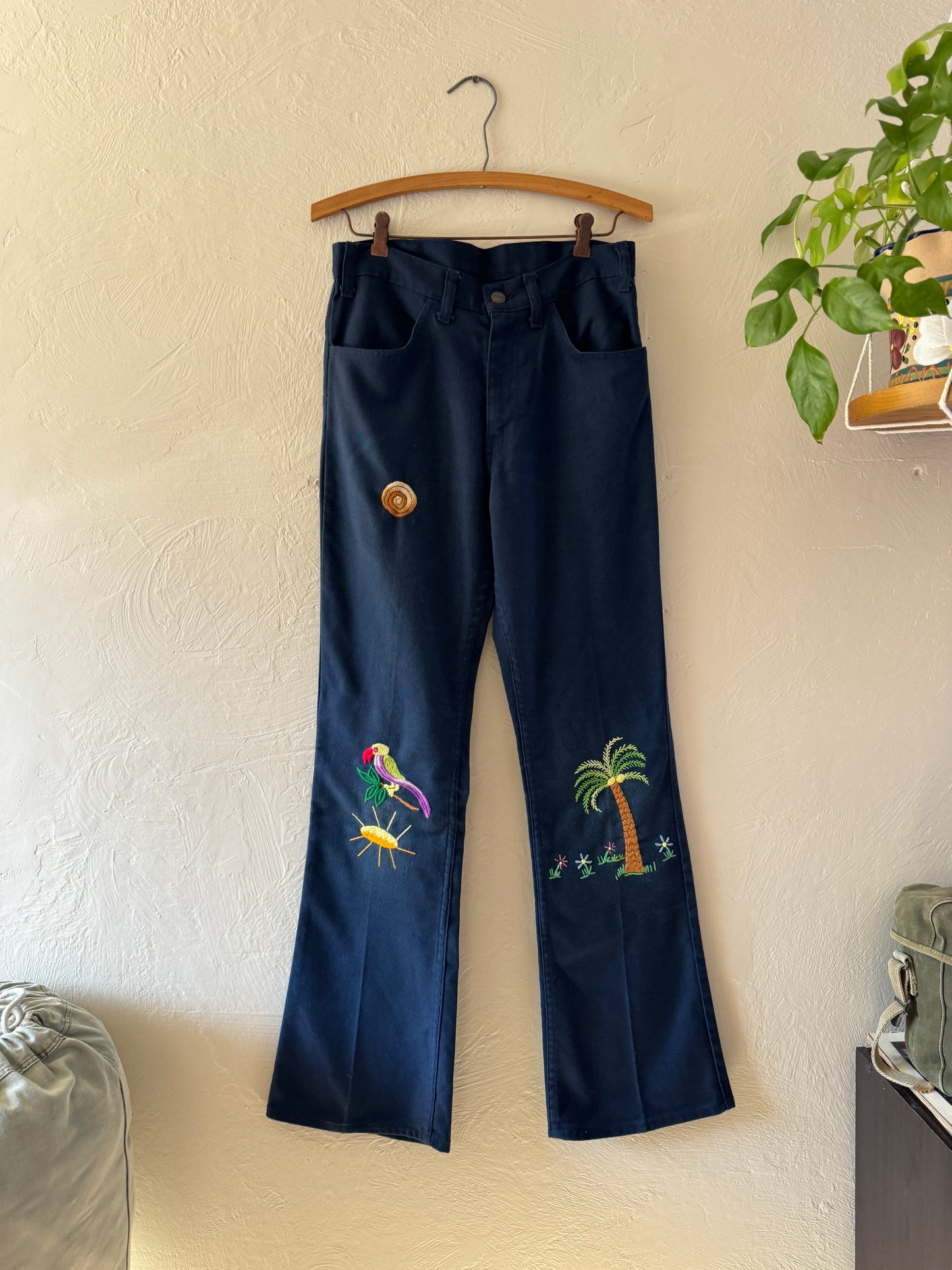 1970s Levis Flared Slacks Trousers